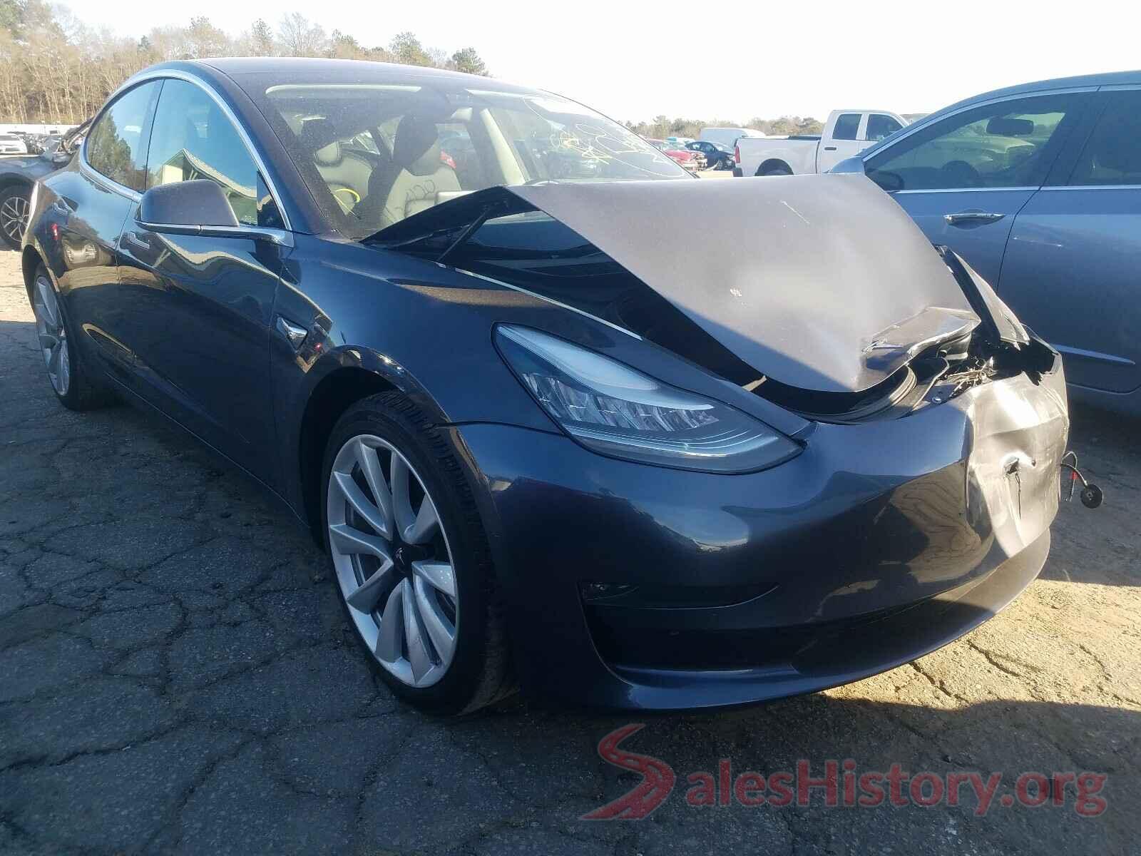 5YJ3E1EAXKF402005 2019 TESLA MODEL 3