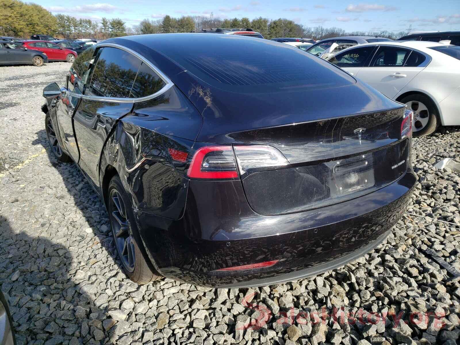 5YJ3E1EB8JF110652 2018 TESLA MODEL 3