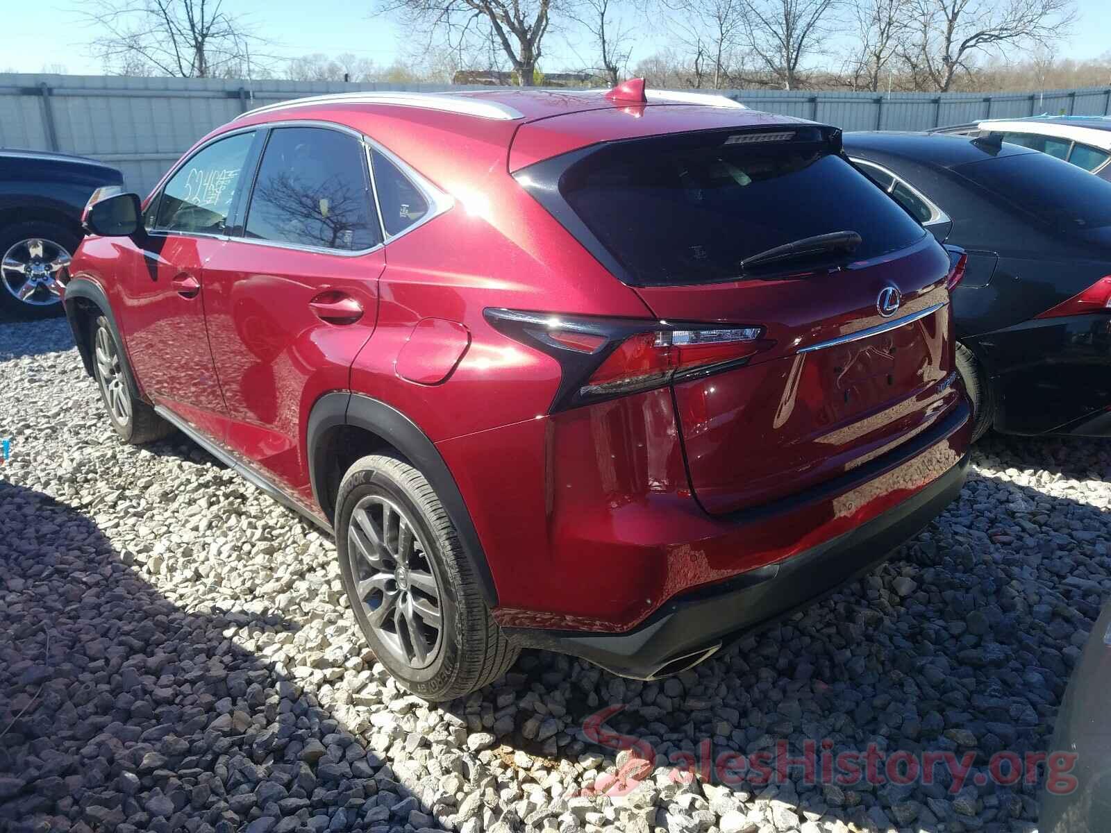 JTJYARBZ9G2032814 2016 LEXUS NX