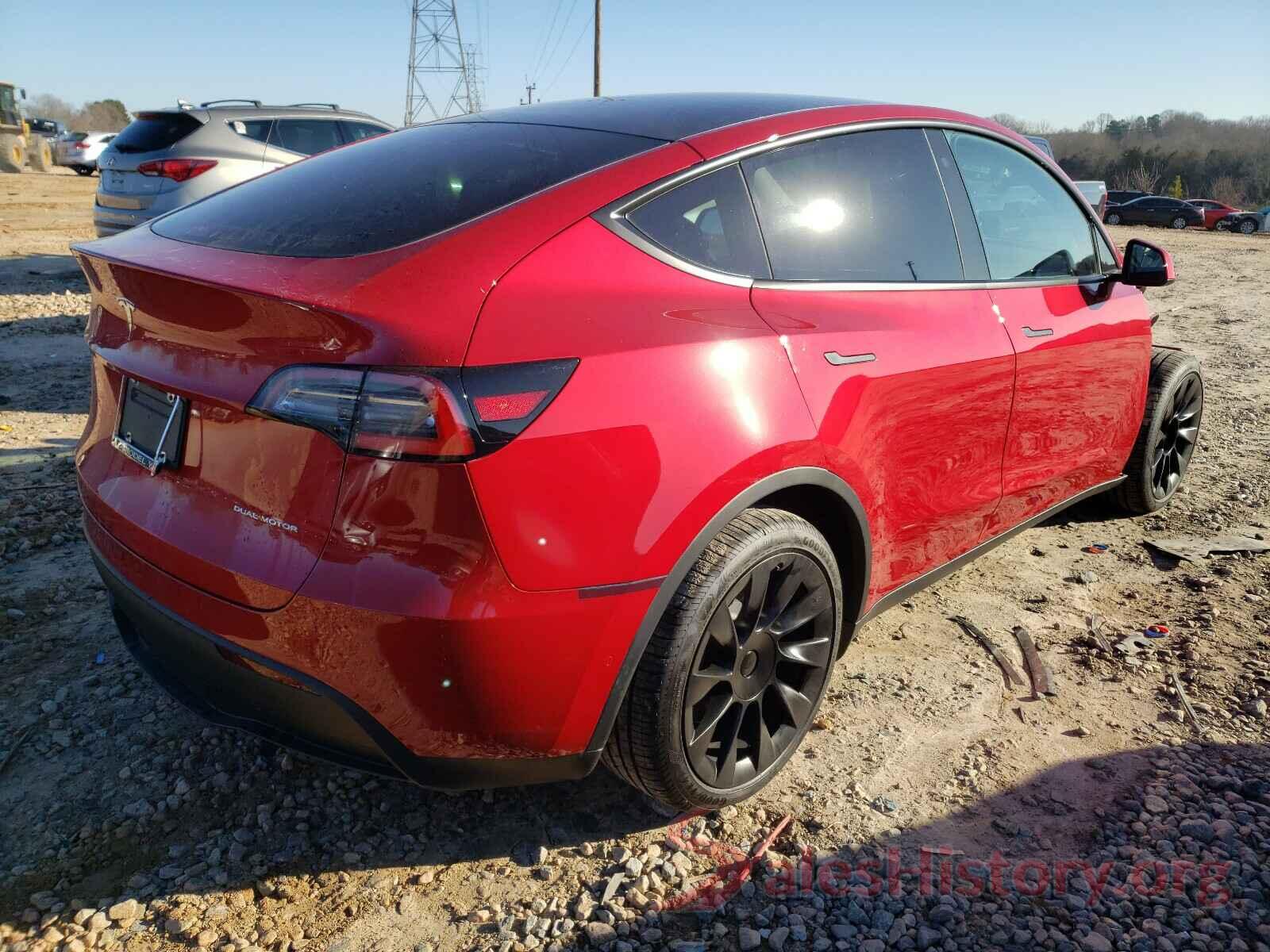 5YJYGDEE9LF048760 2020 TESLA MODEL Y