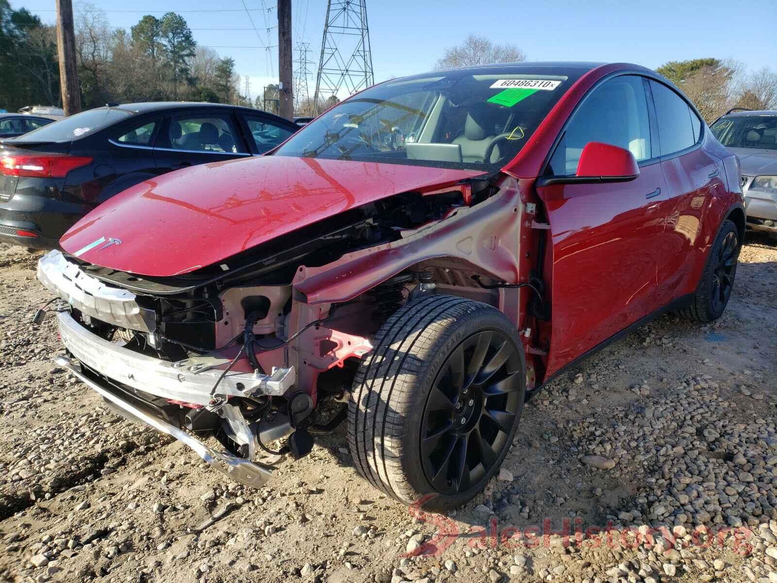 5YJYGDEE9LF048760 2020 TESLA MODEL Y