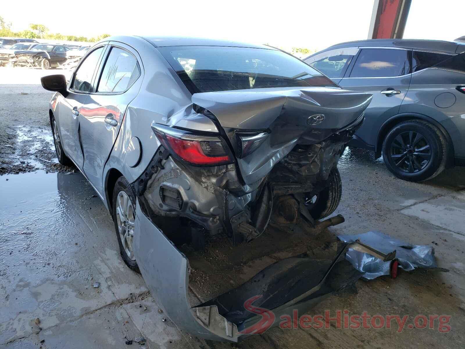 3MYDLBYV0HY162668 2017 TOYOTA YARIS