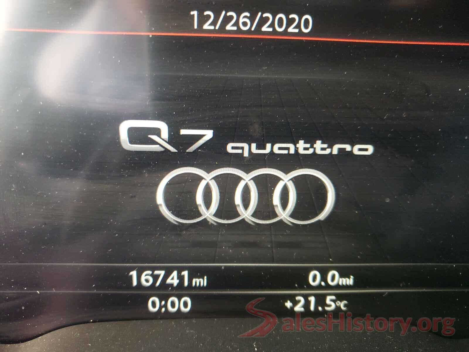 WA1LHAF74KD036005 2019 AUDI Q7