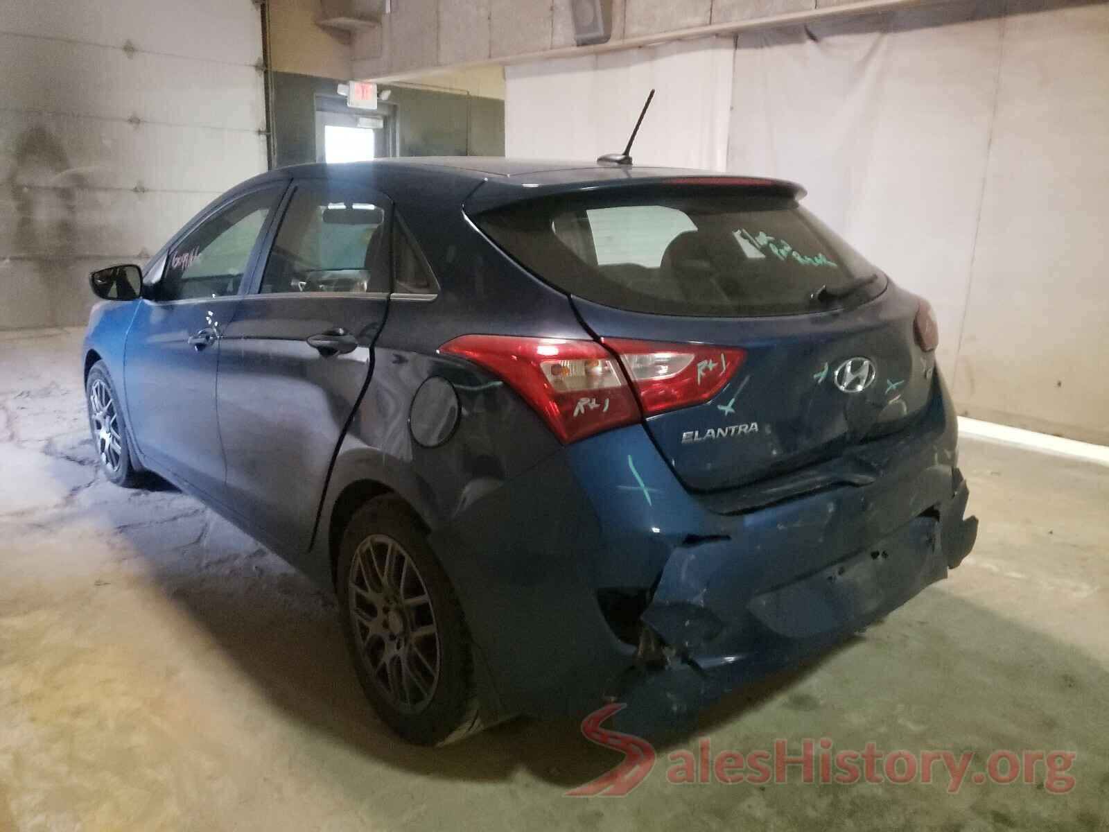 KMHD35LHXGU277468 2016 HYUNDAI ELANTRA