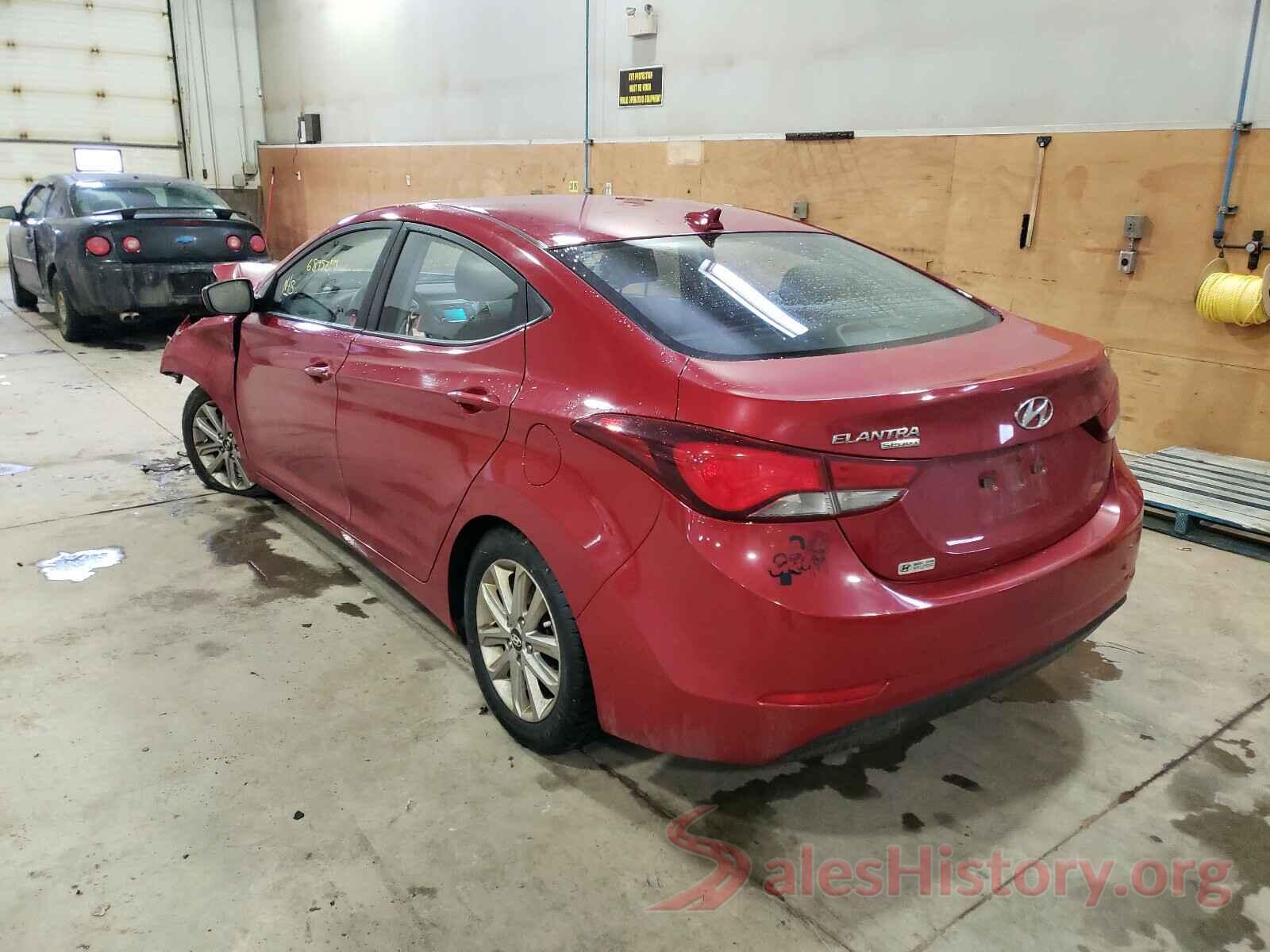 KMHDH4AE1GU582121 2016 HYUNDAI ELANTRA