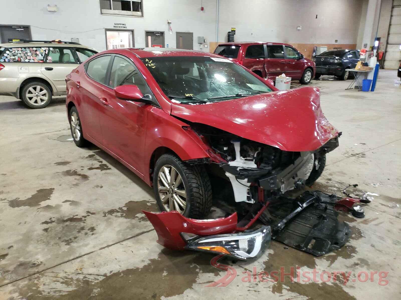 KMHDH4AE1GU582121 2016 HYUNDAI ELANTRA