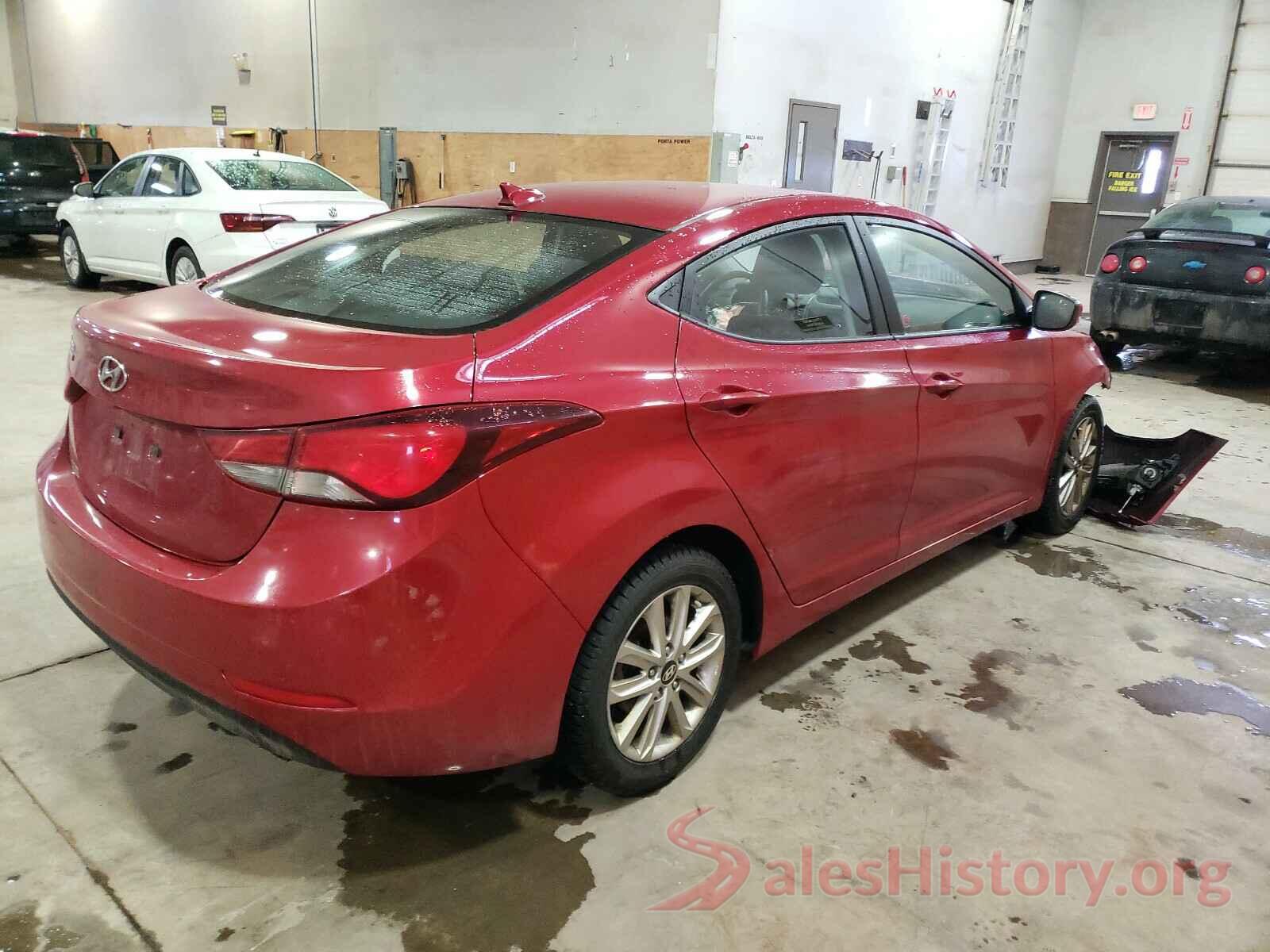 KMHDH4AE1GU582121 2016 HYUNDAI ELANTRA