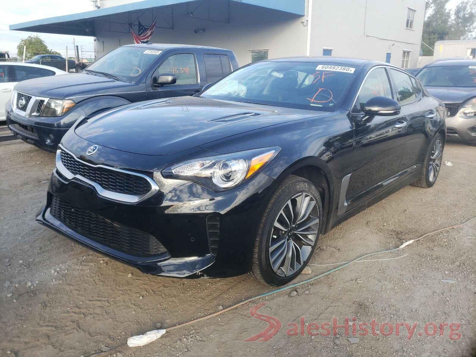 KNAE15LA9K6048596 2019 KIA STINGER