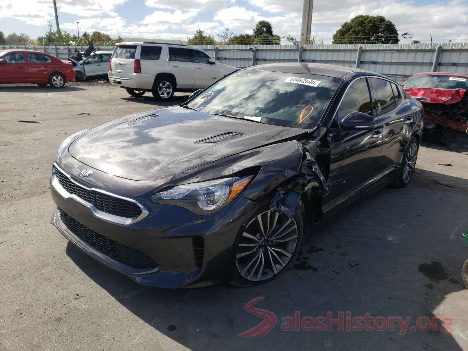 KNAE15LA2K6068303 2019 KIA STINGER