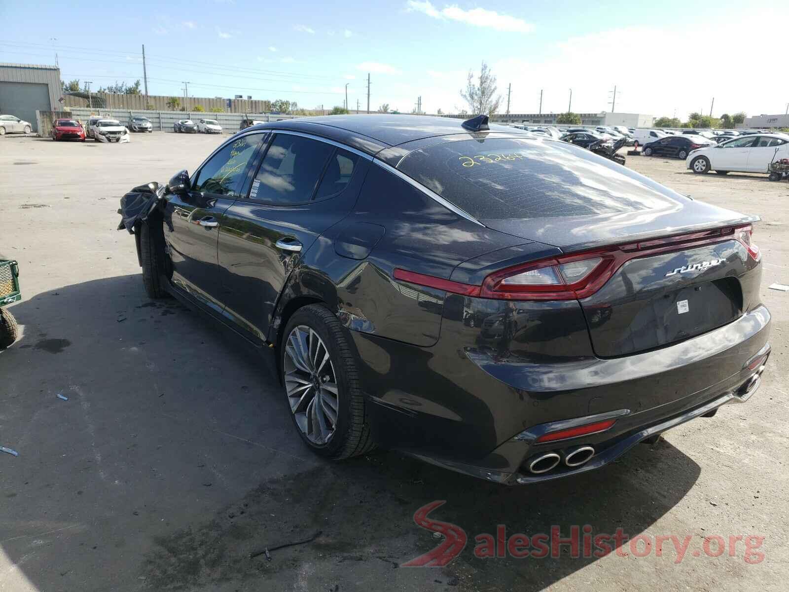 KNAE15LA2K6068303 2019 KIA STINGER