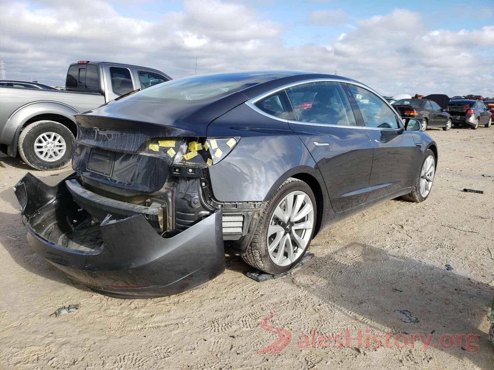 5YJ3E1EA1KF314332 2019 TESLA MODEL 3