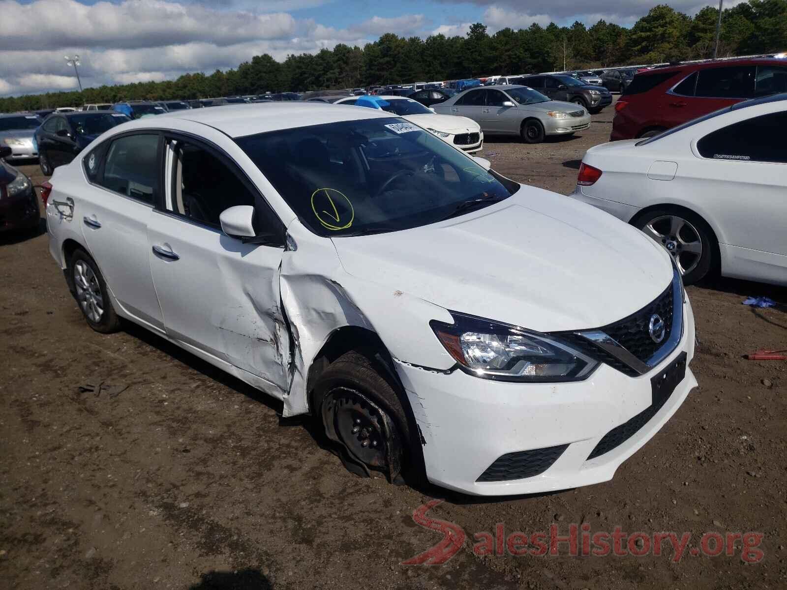 3N1AB7AP3HY254082 2017 NISSAN SENTRA