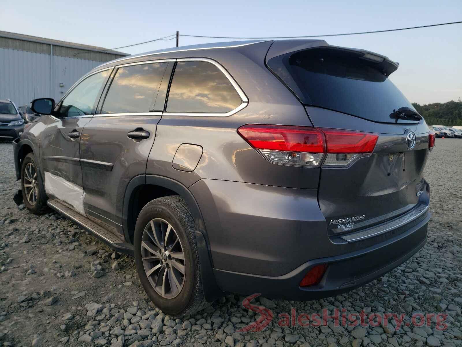 5TDJZRFH6JS886805 2018 TOYOTA HIGHLANDER