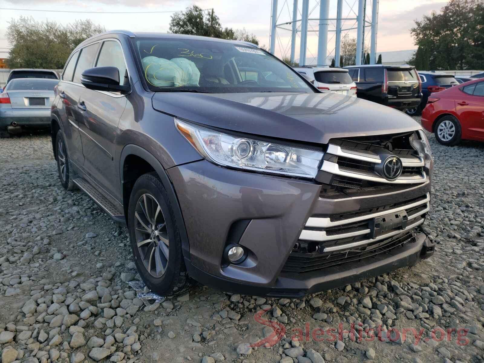 5TDJZRFH6JS886805 2018 TOYOTA HIGHLANDER