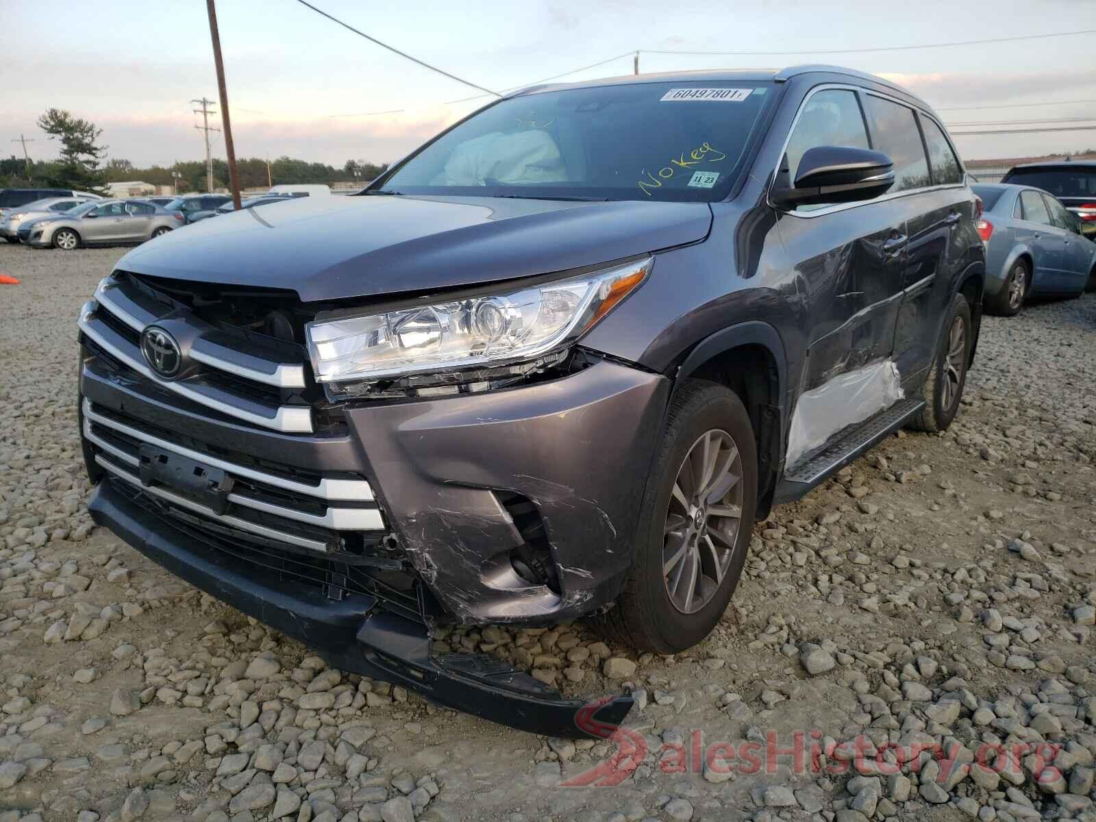 5TDJZRFH6JS886805 2018 TOYOTA HIGHLANDER