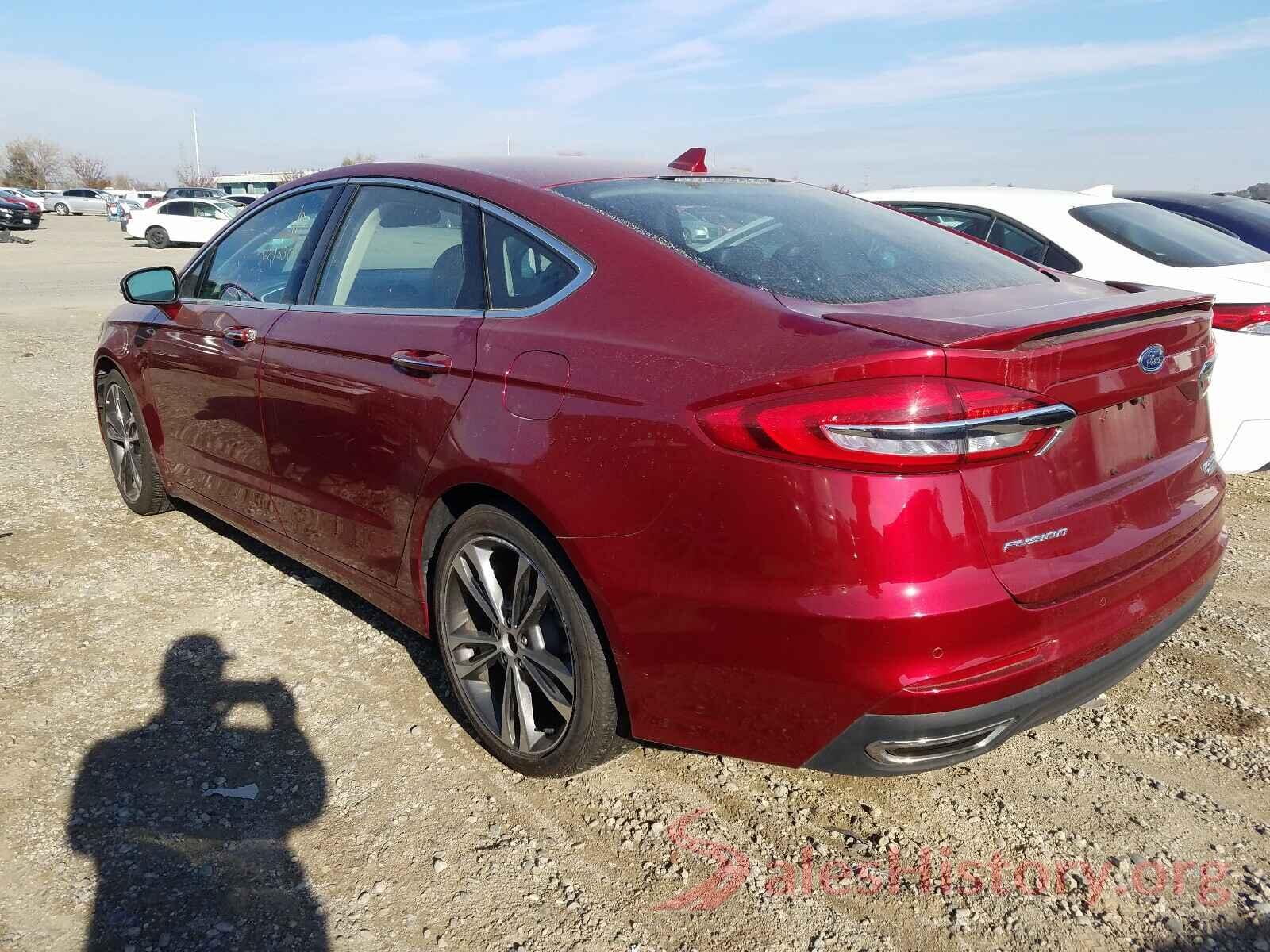 3FA6P0D91KR256834 2019 FORD FUSION