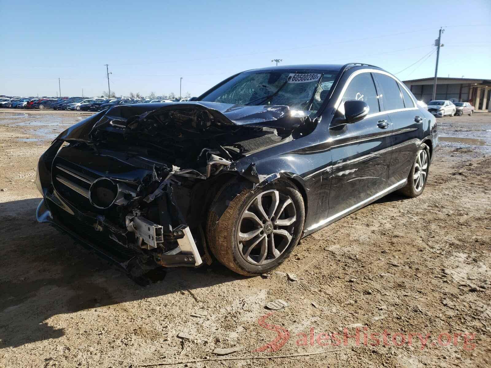 55SWF4JB4HU216543 2017 MERCEDES-BENZ C CLASS