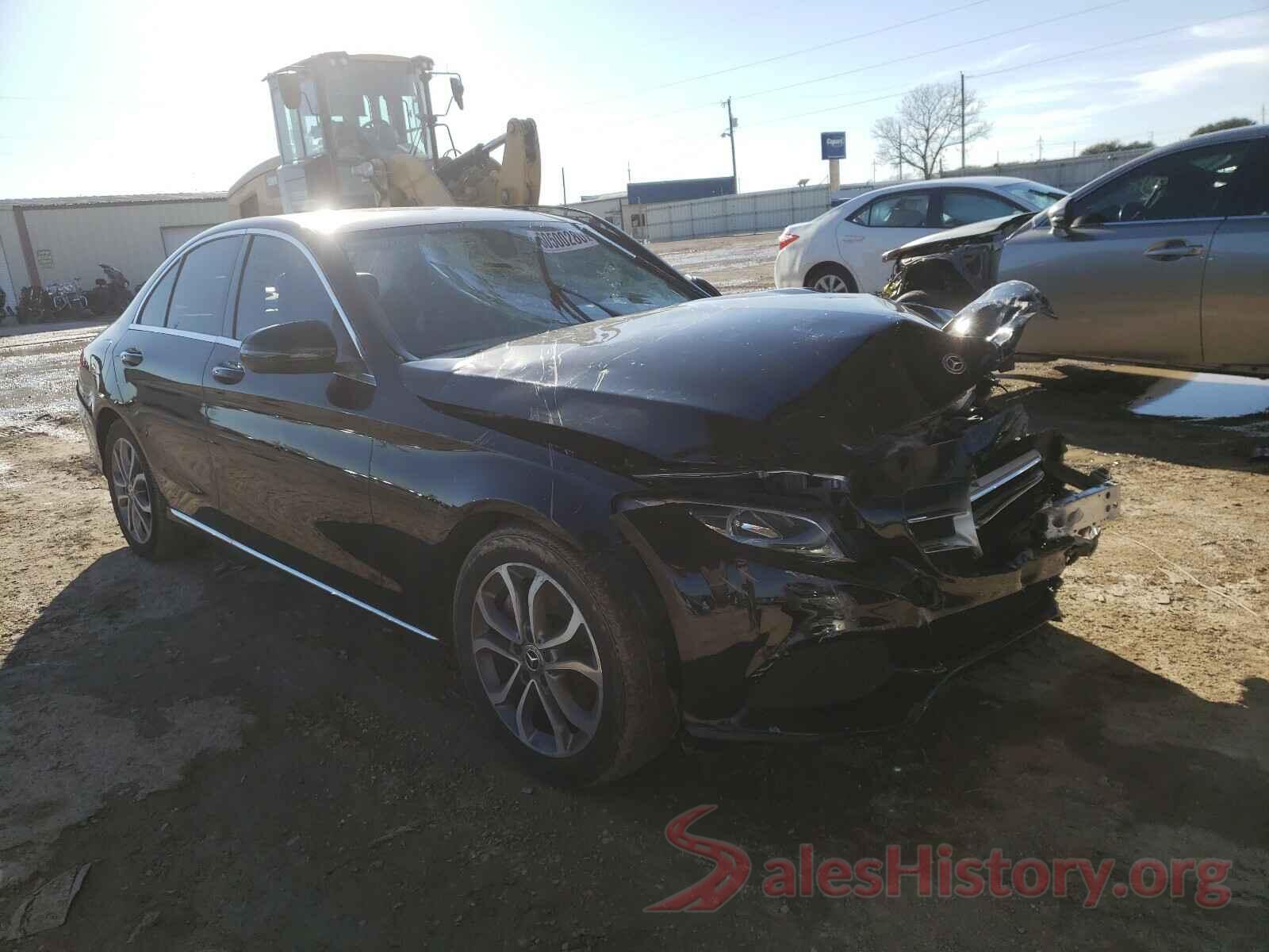 55SWF4JB4HU216543 2017 MERCEDES-BENZ C CLASS