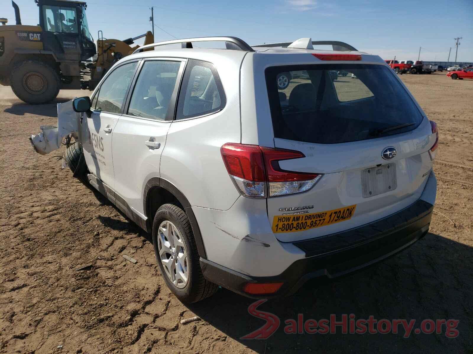 JF2SKACC3KH473623 2019 SUBARU FORESTER