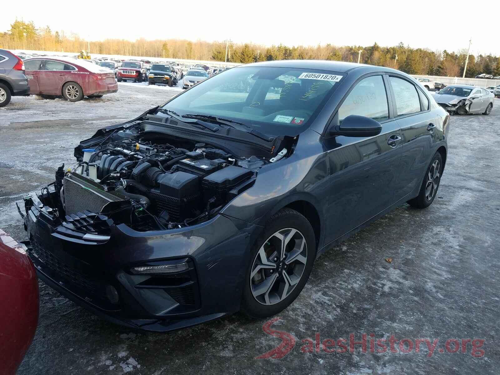 3KPF24AD8LE144159 2020 KIA FORTE