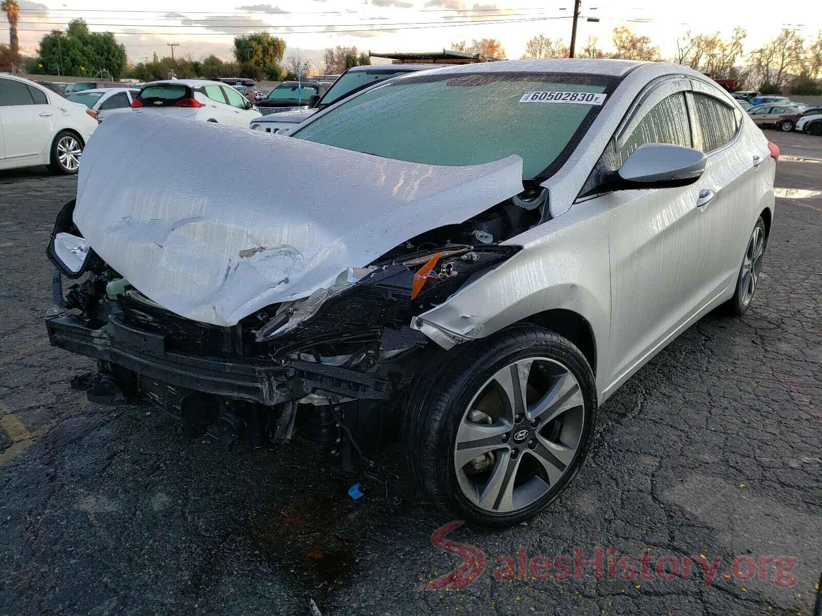 KMHDH4AH7GU488884 2016 HYUNDAI ELANTRA