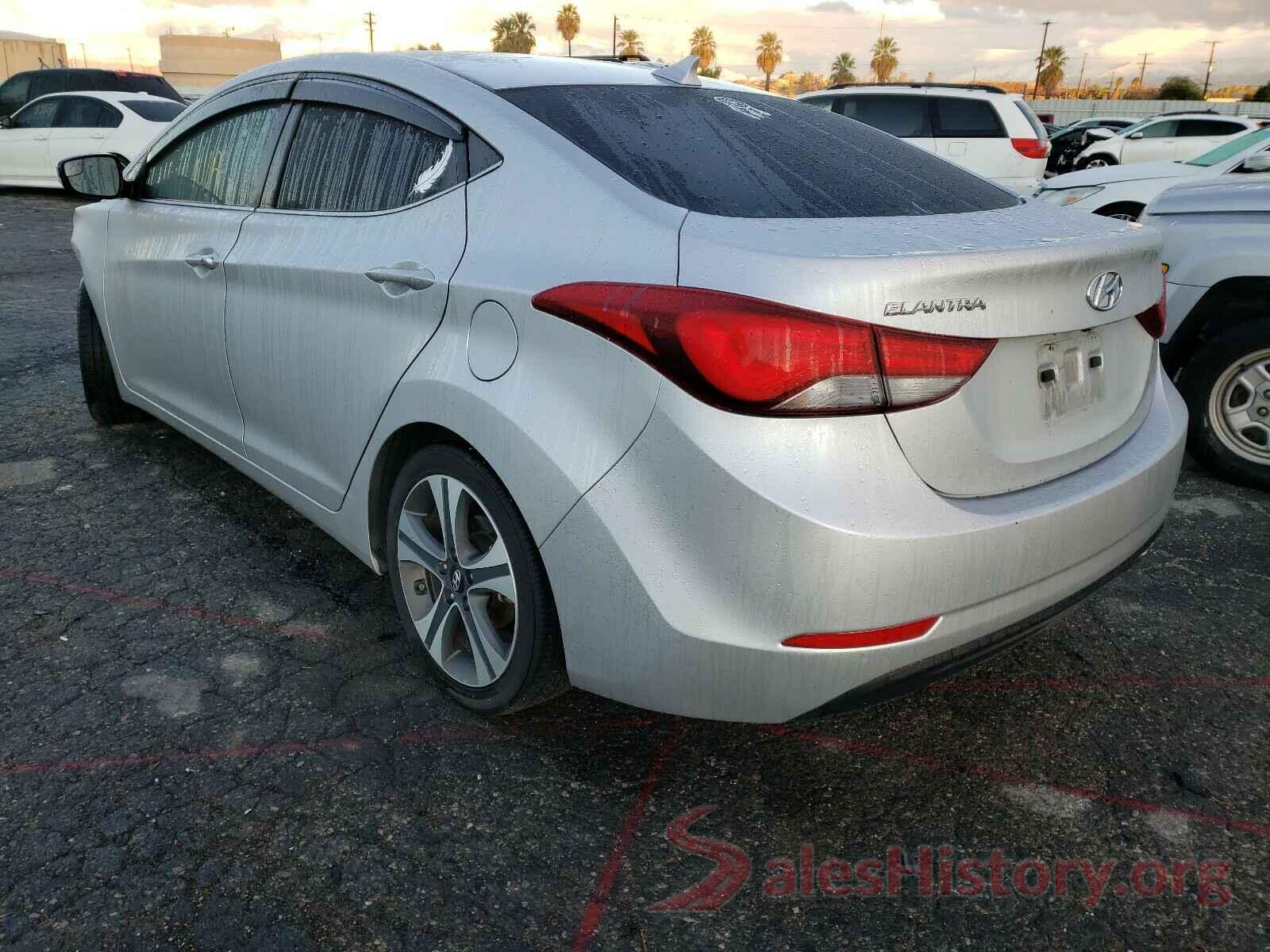 KMHDH4AH7GU488884 2016 HYUNDAI ELANTRA