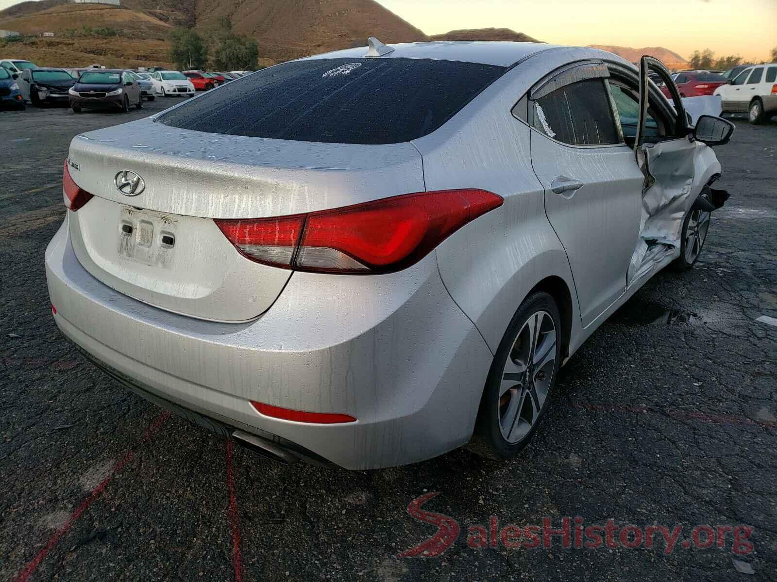 KMHDH4AH7GU488884 2016 HYUNDAI ELANTRA