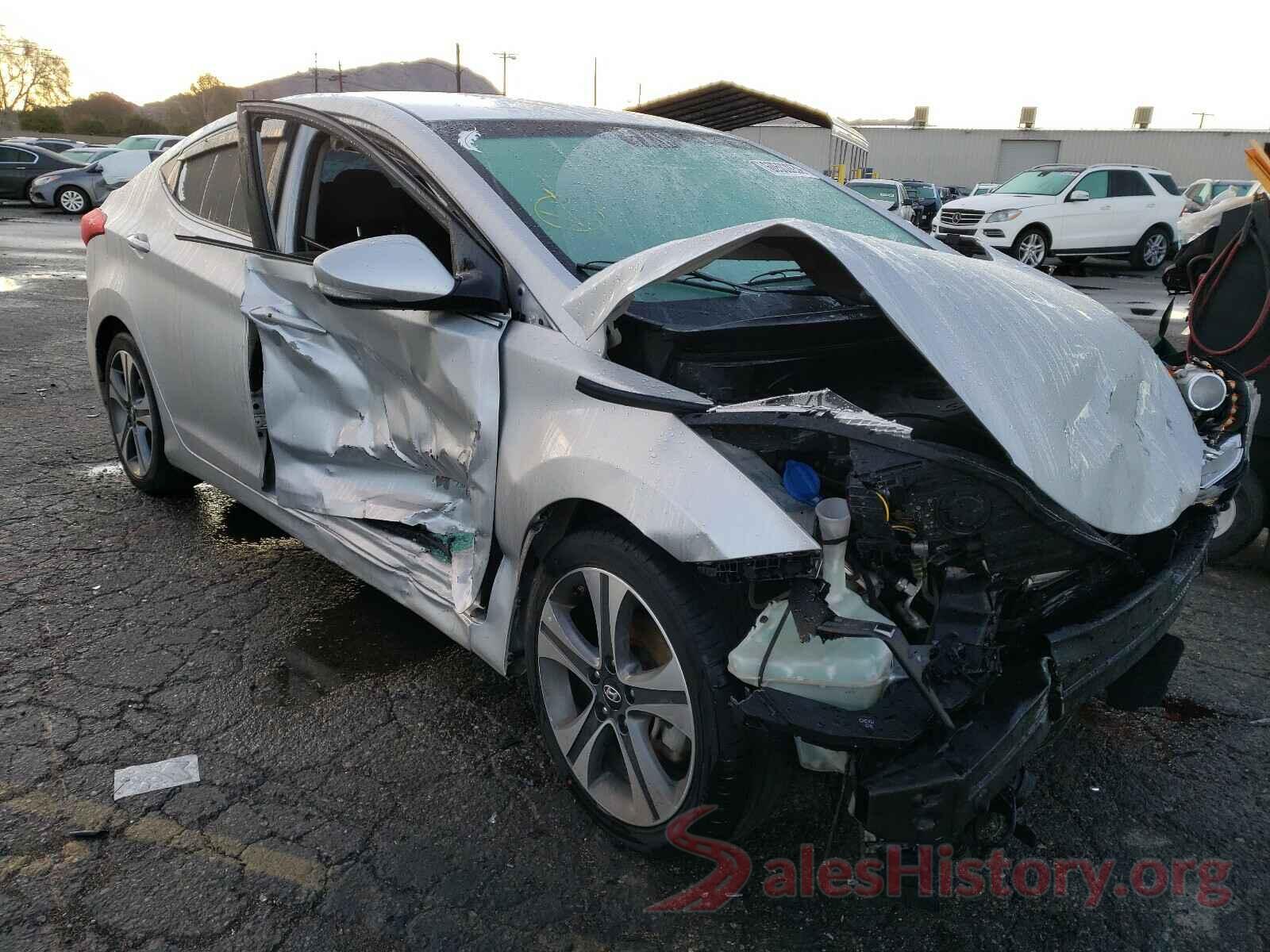 KMHDH4AH7GU488884 2016 HYUNDAI ELANTRA