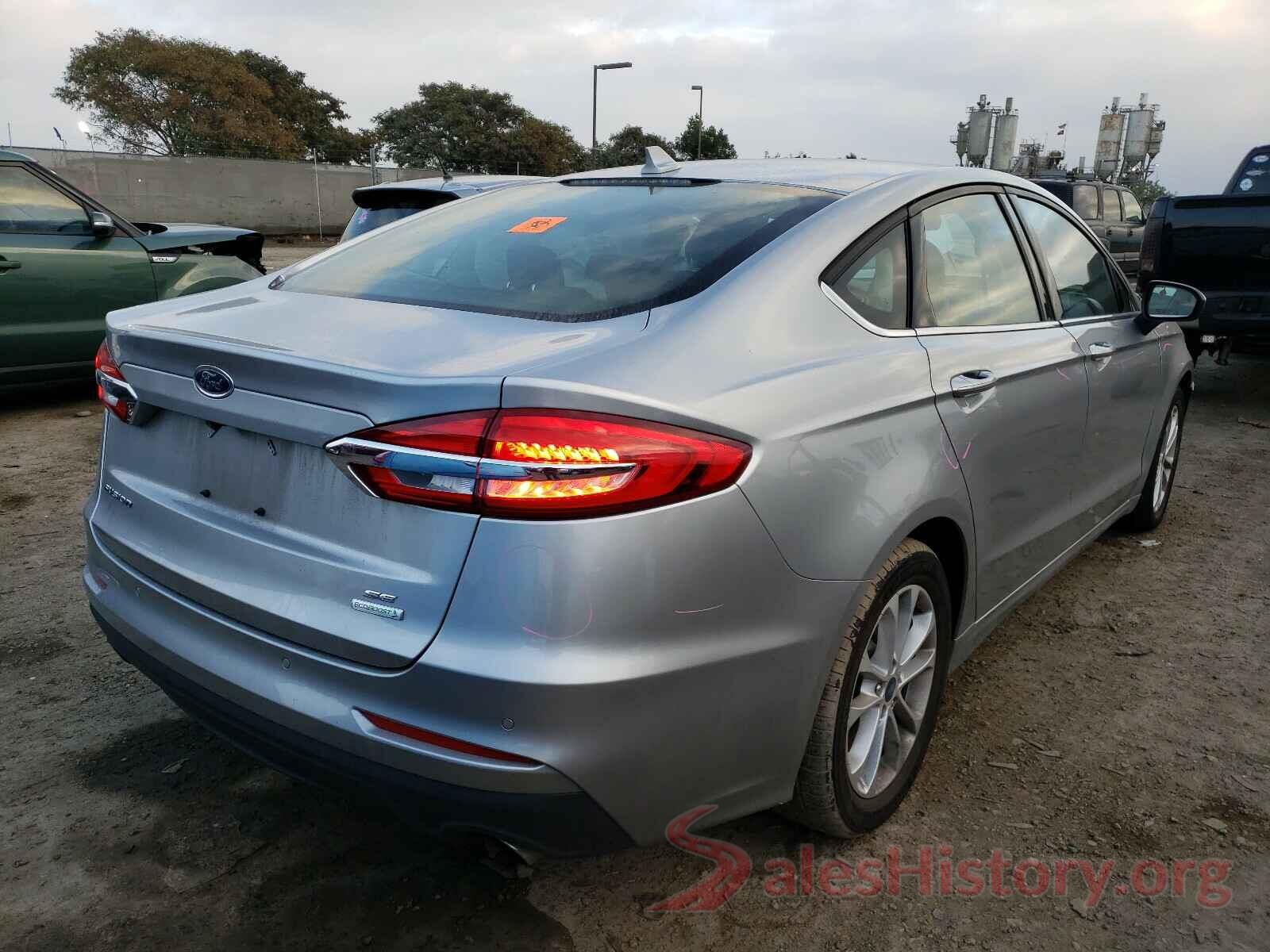 3FA6P0HD6LR120165 2020 FORD FUSION