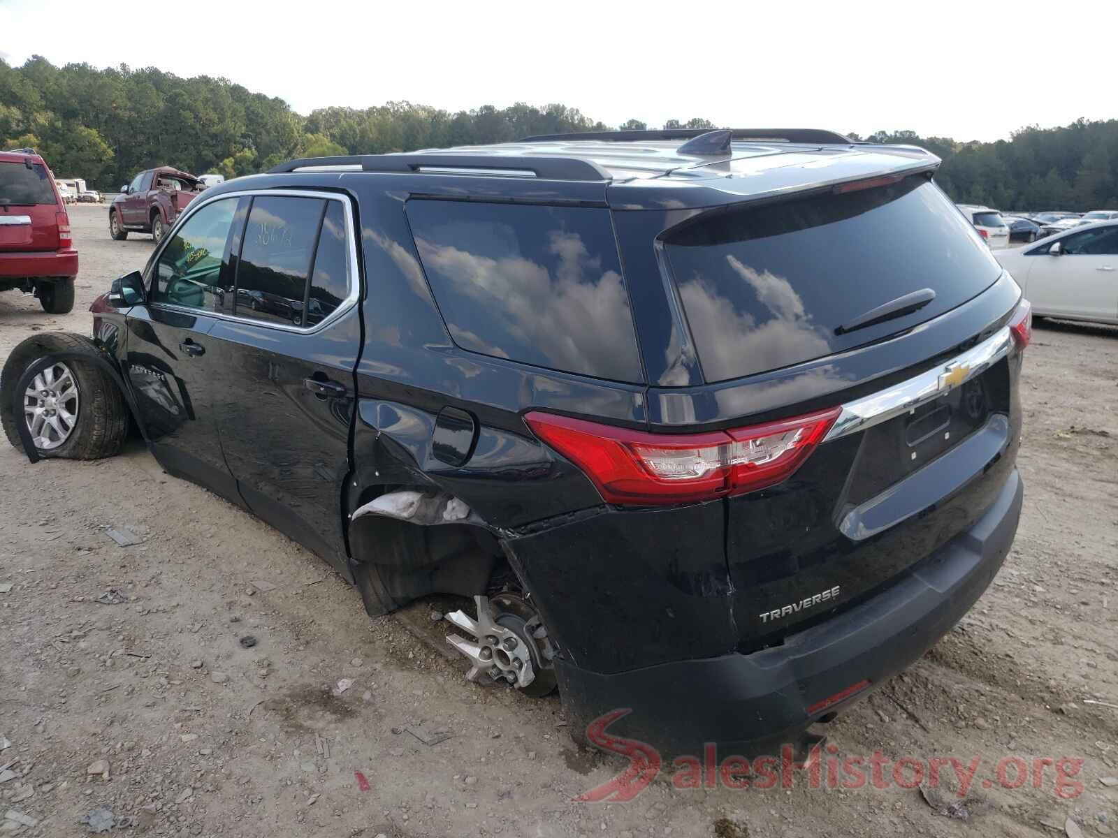 1GNERGKW2KJ259289 2019 CHEVROLET TRAVERSE