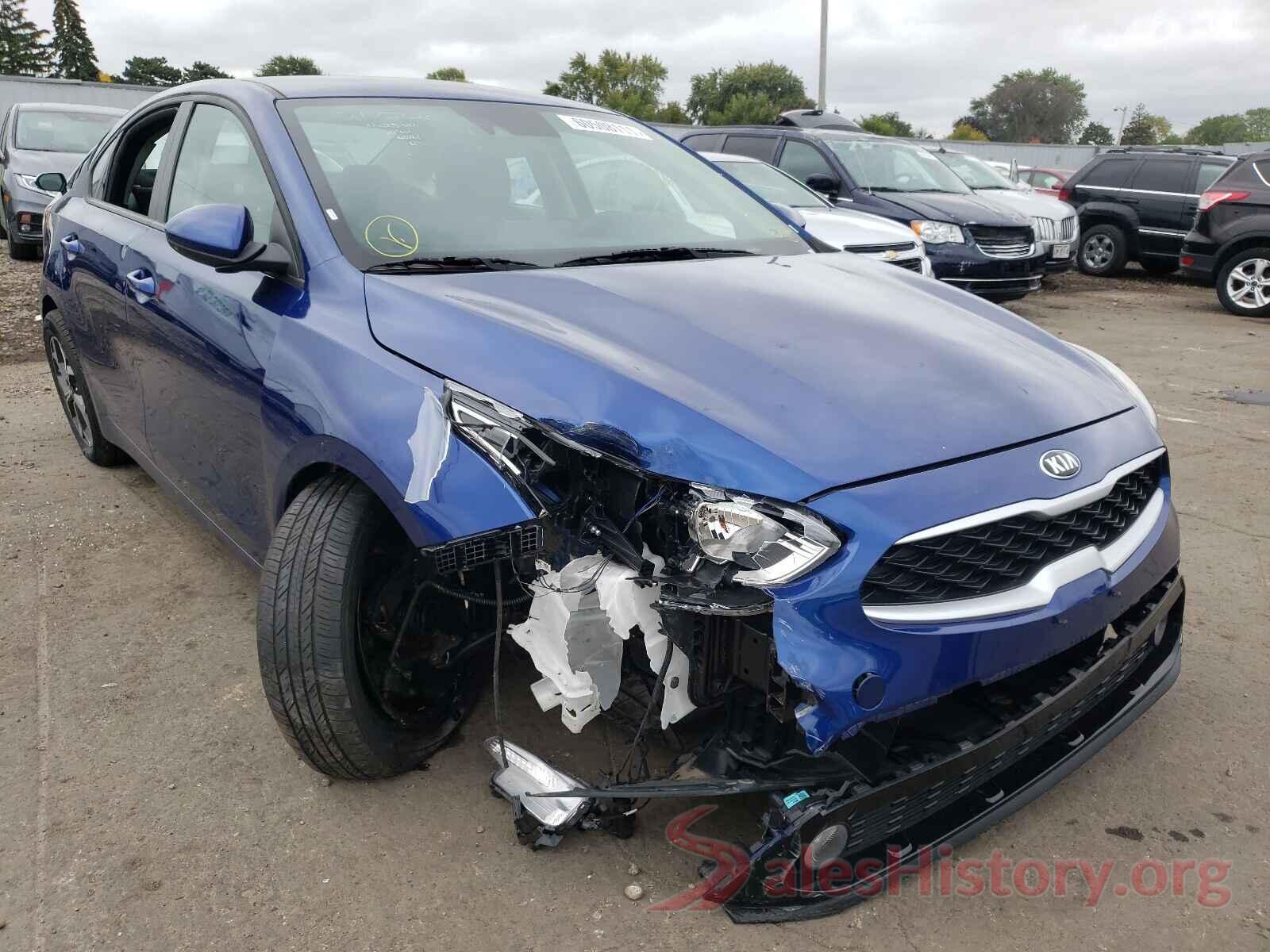 3KPF24AD4LE141291 2020 KIA FORTE