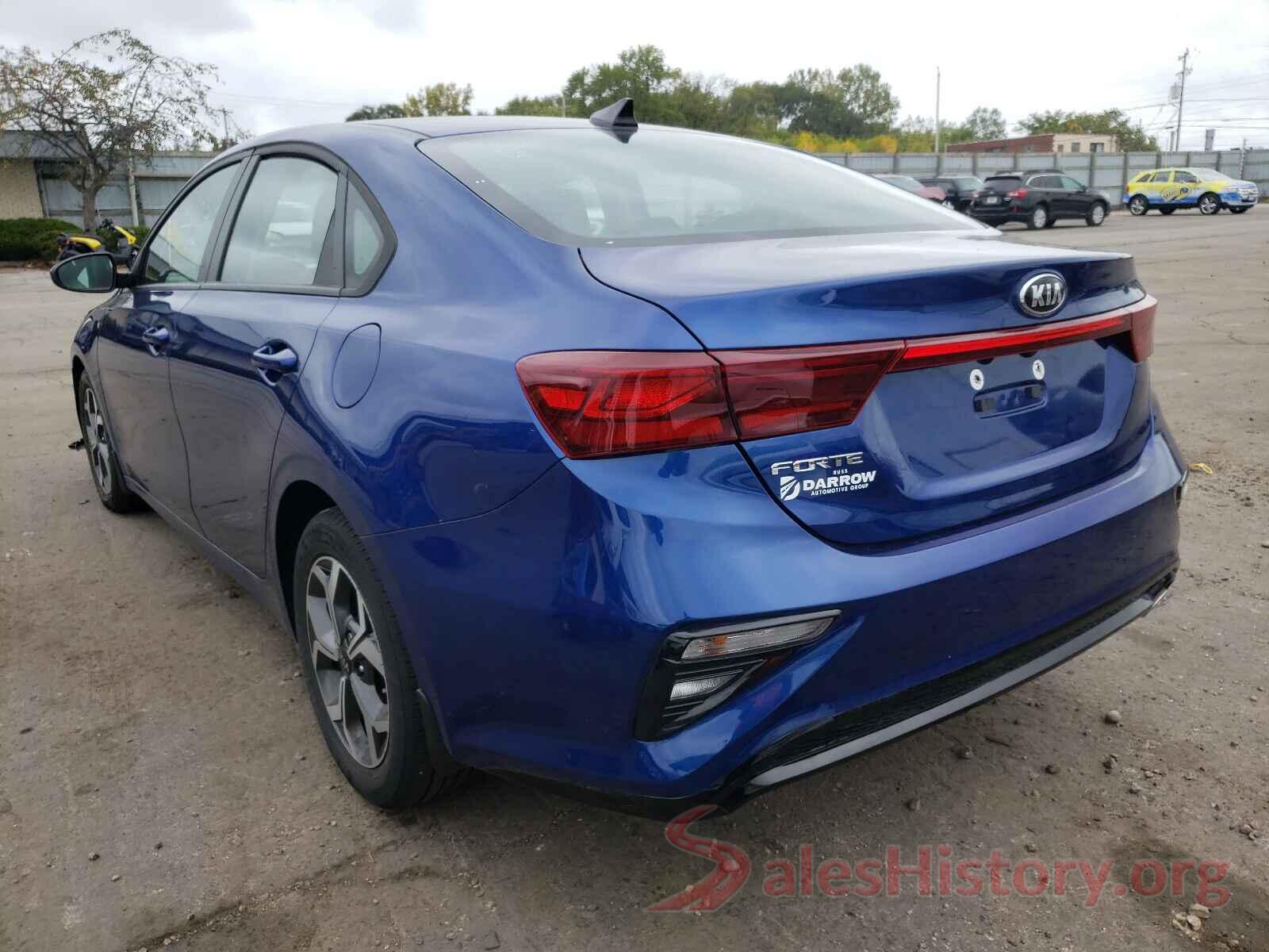 3KPF24AD4LE141291 2020 KIA FORTE