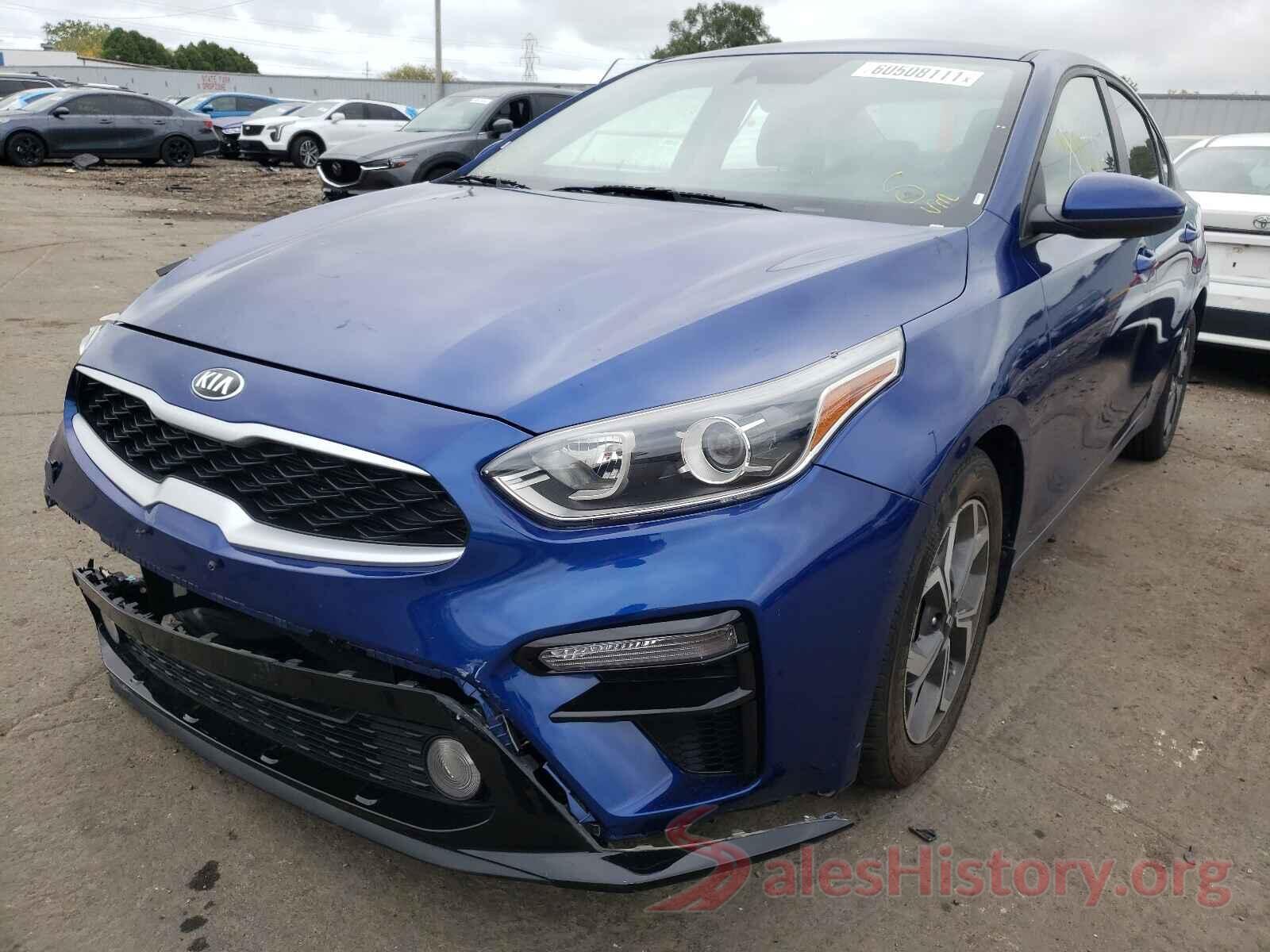 3KPF24AD4LE141291 2020 KIA FORTE