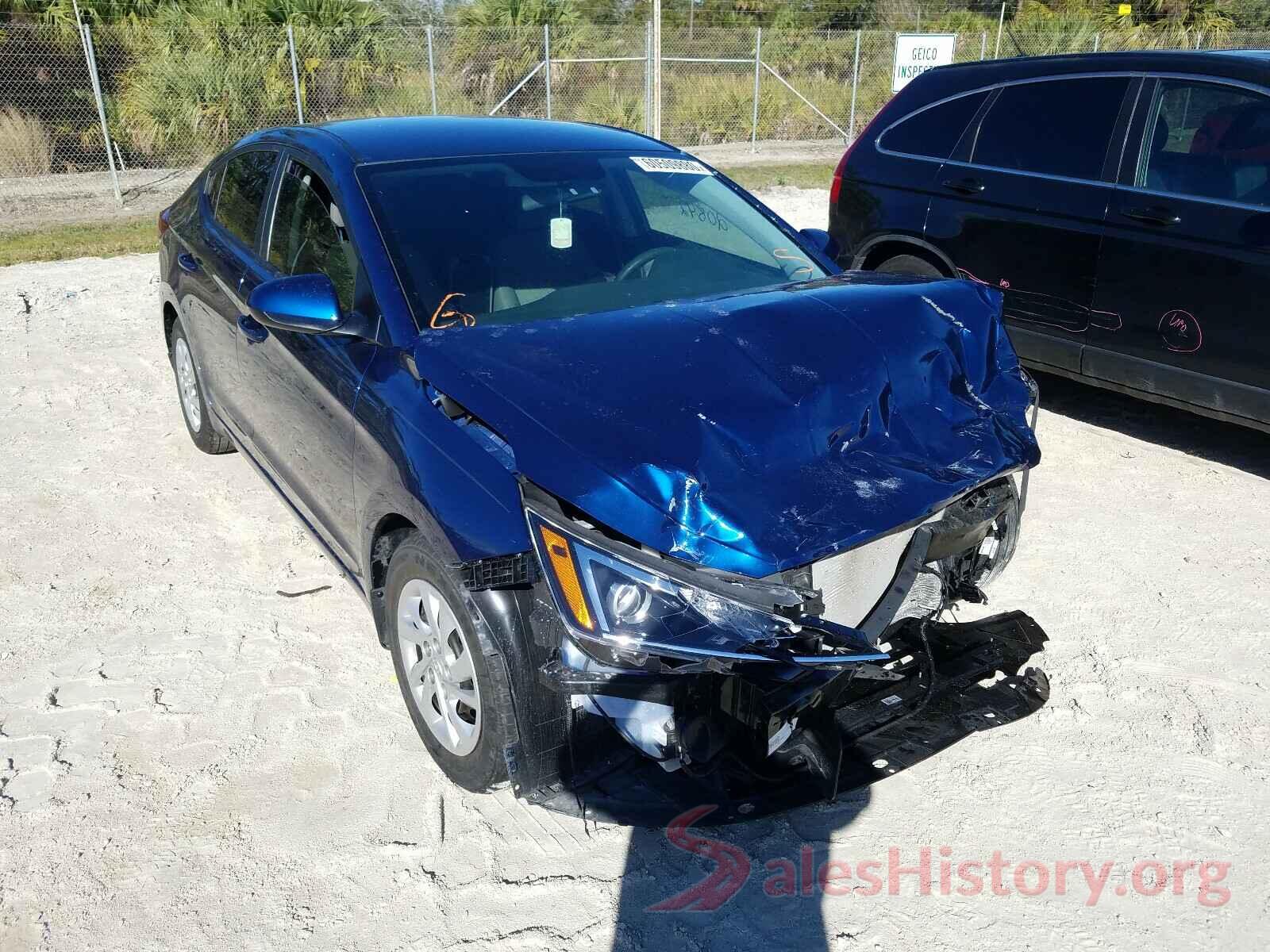 5NPD74LF0KH490496 2019 HYUNDAI ELANTRA