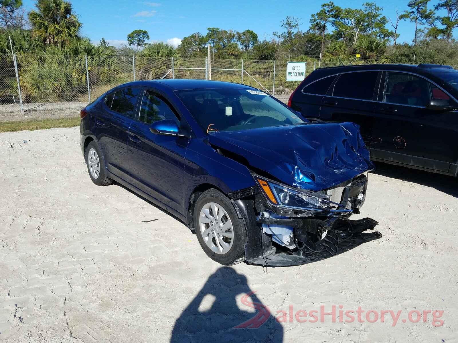 5NPD74LF0KH490496 2019 HYUNDAI ELANTRA