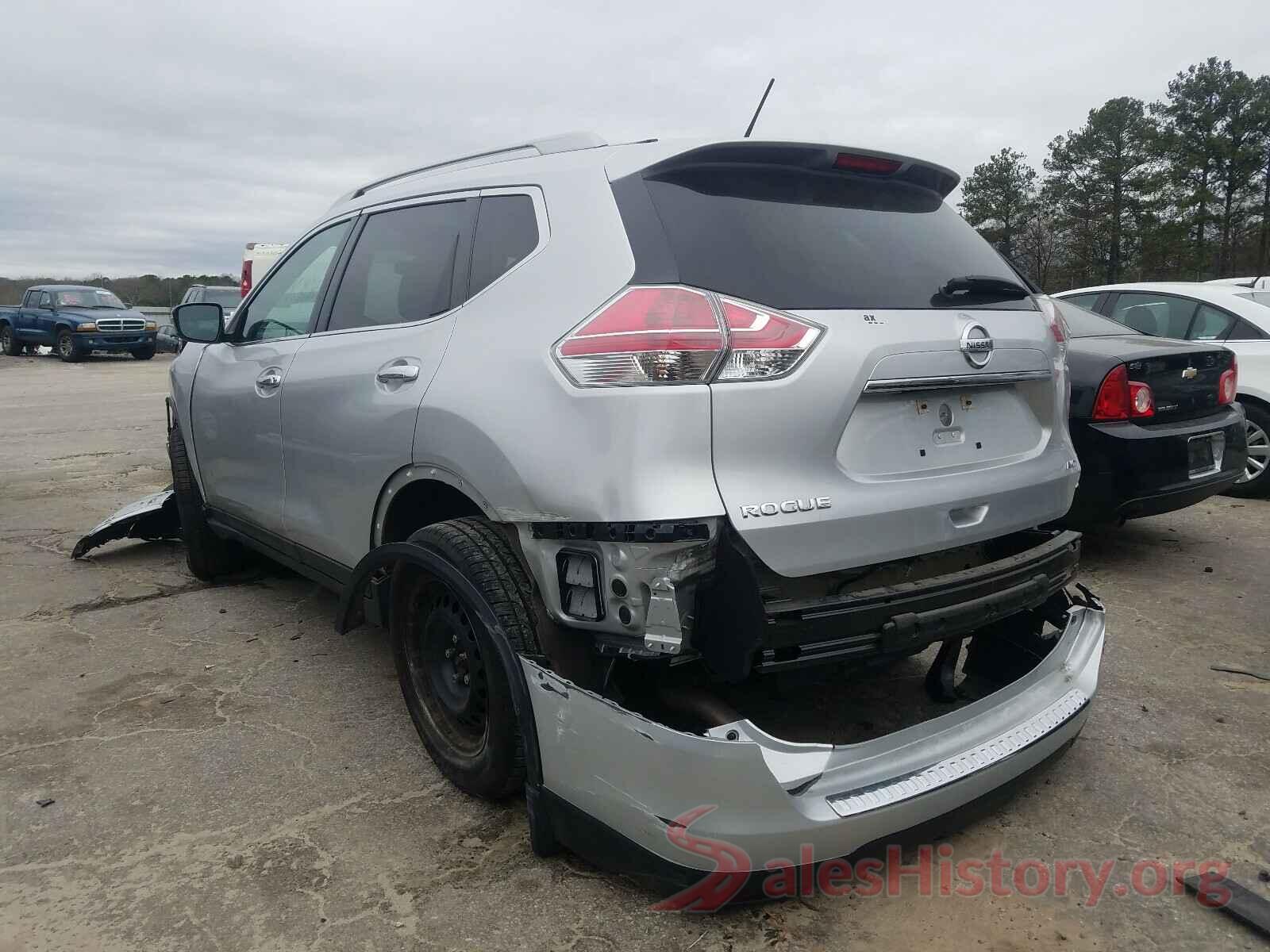 5N1AT2MV8GC841193 2016 NISSAN ROGUE