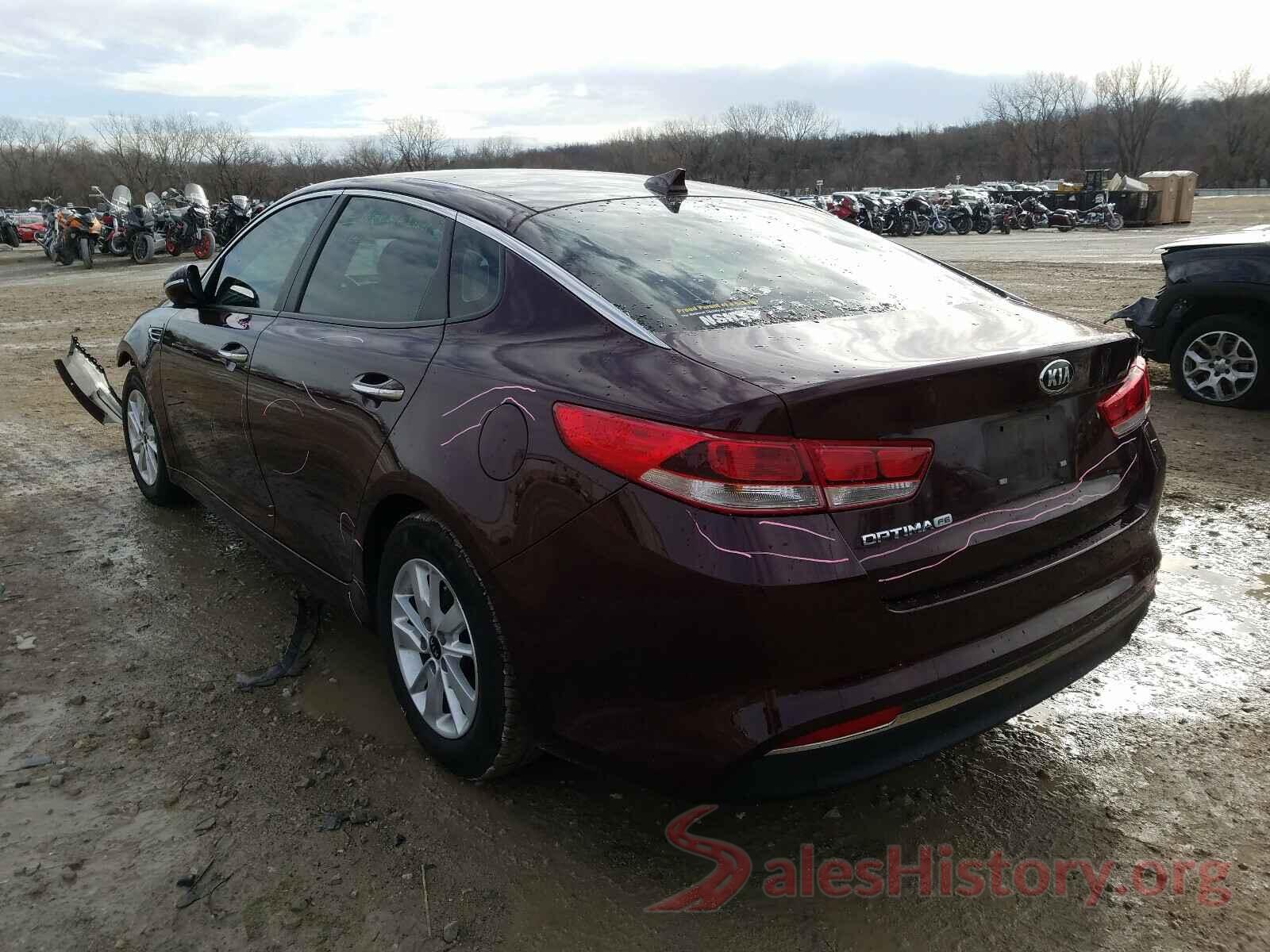 5XXGT4L38GG113948 2016 KIA OPTIMA