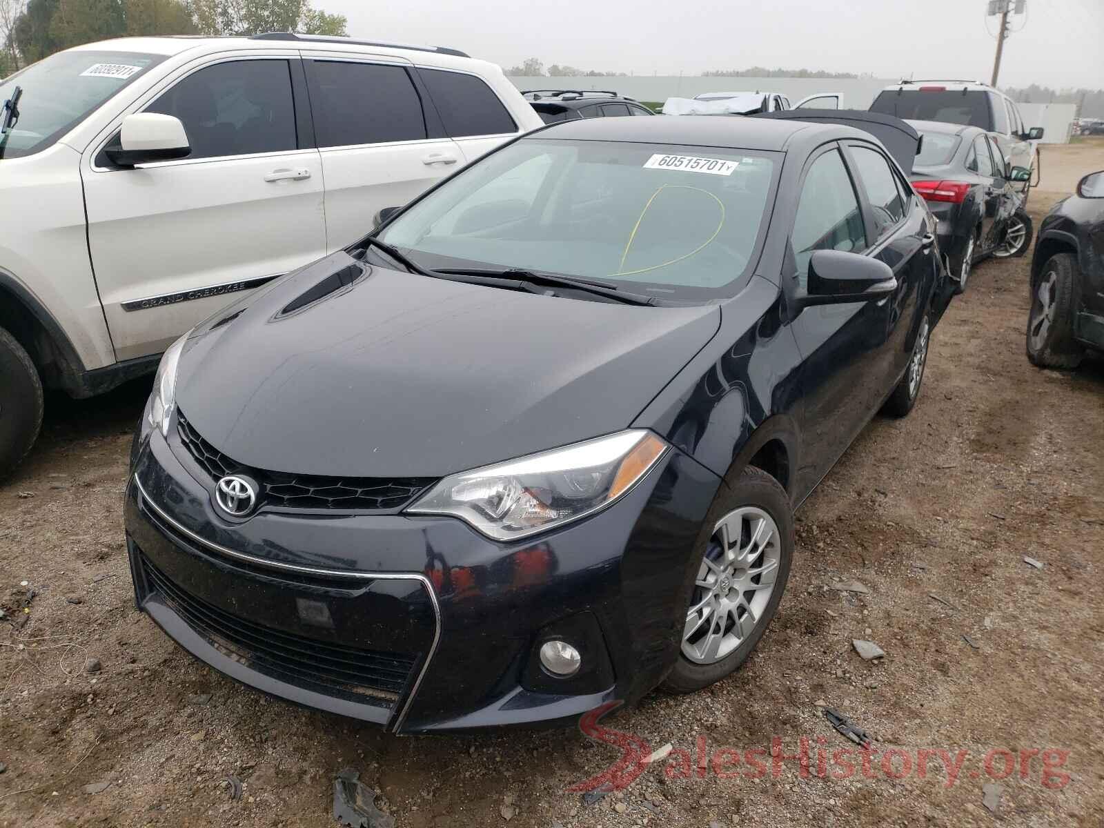 5YFBURHE7GP516387 2016 TOYOTA COROLLA