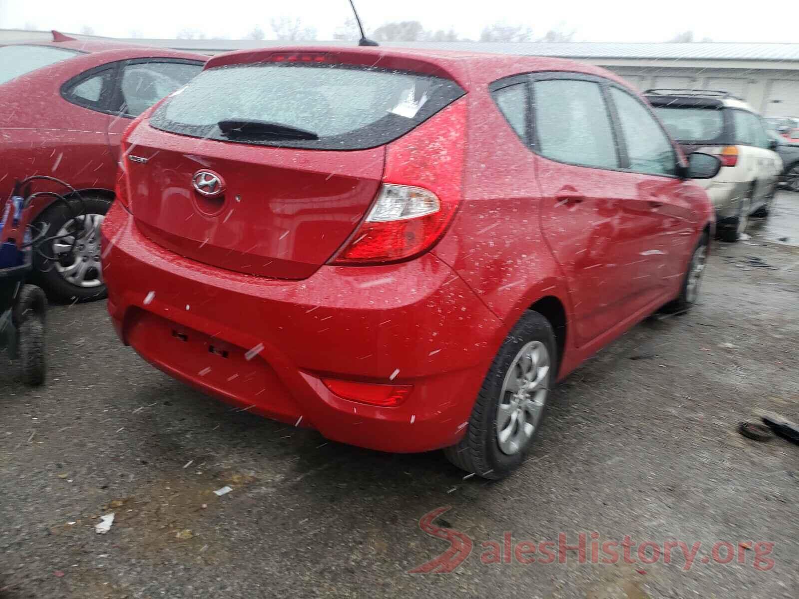 KMHCT5AE0GU278472 2016 HYUNDAI ACCENT