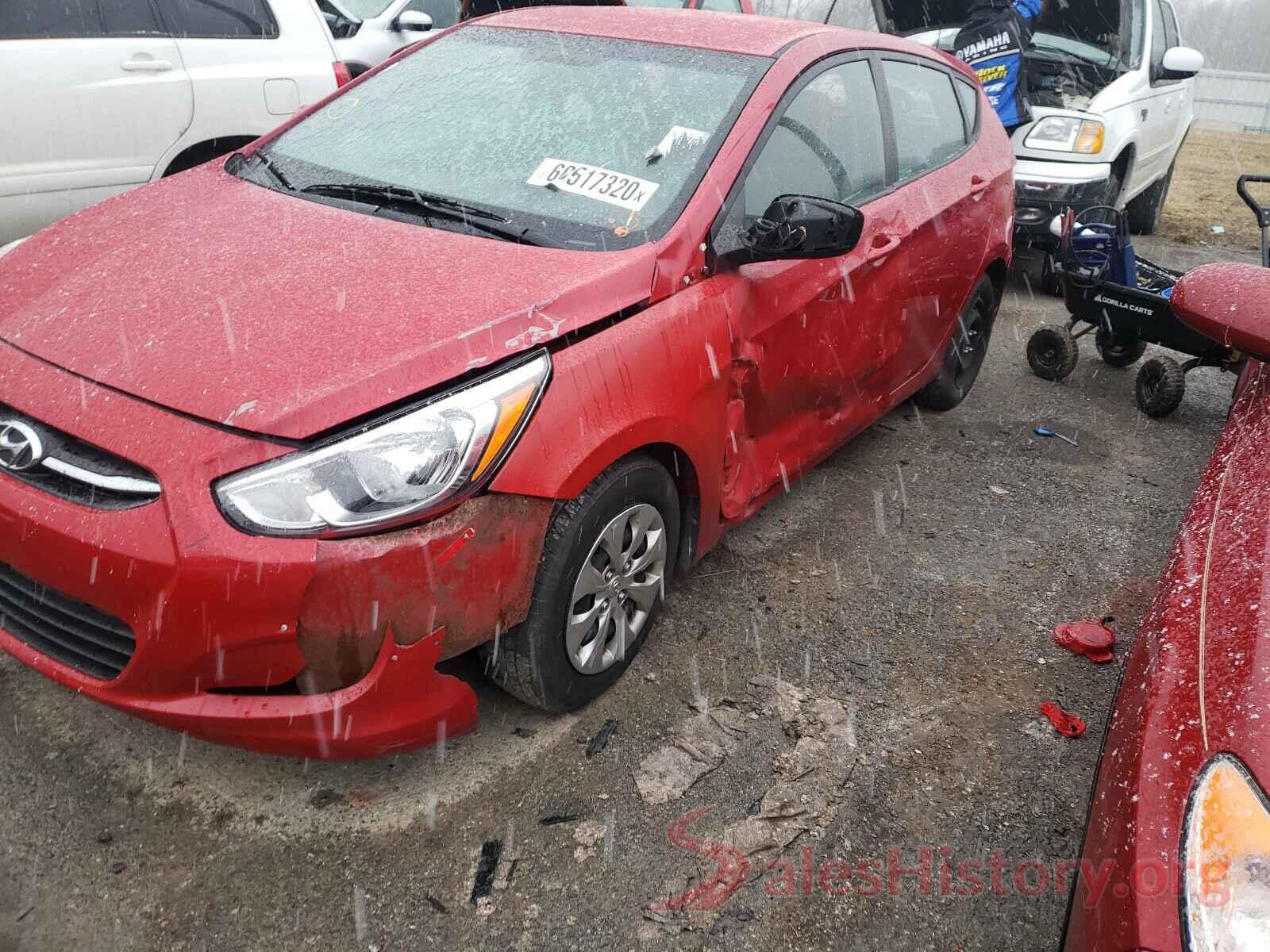 KMHCT5AE0GU278472 2016 HYUNDAI ACCENT