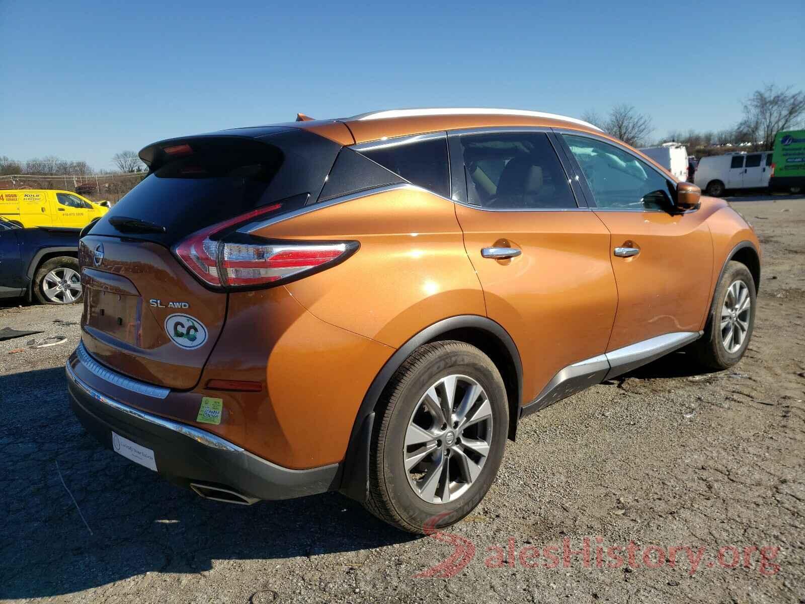 5N1AZ2MH0GN116457 2016 NISSAN MURANO