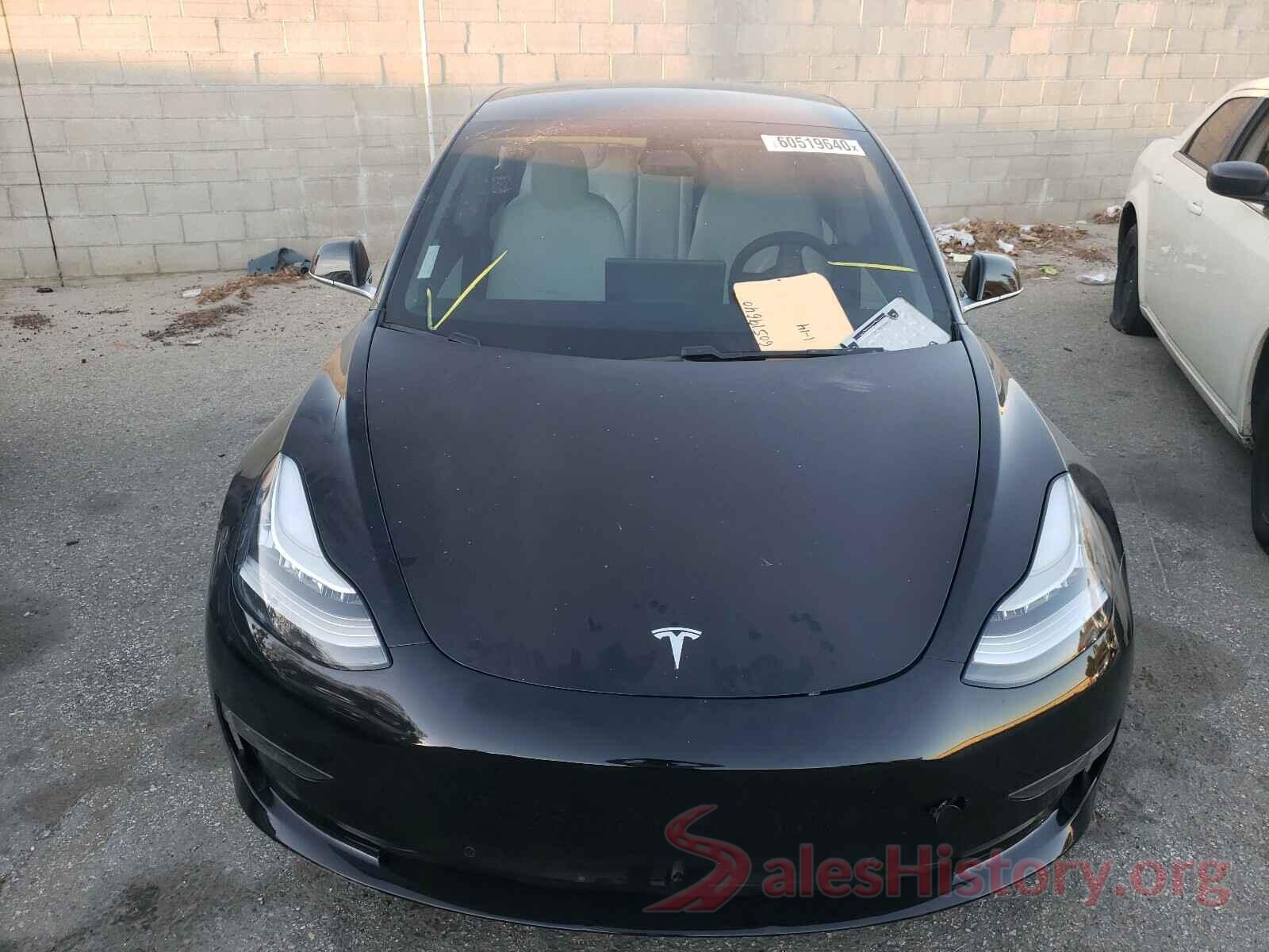 5YJ3E1EBXKF522184 2019 TESLA MODEL 3