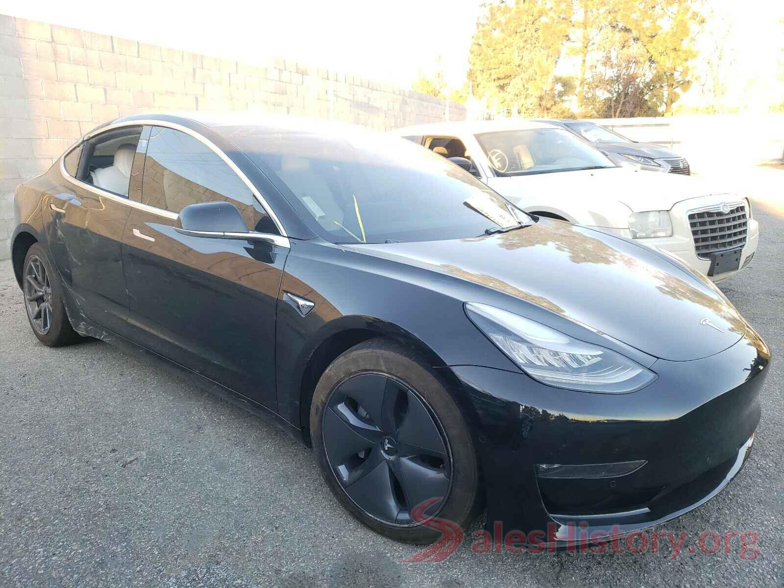 5YJ3E1EBXKF522184 2019 TESLA MODEL 3