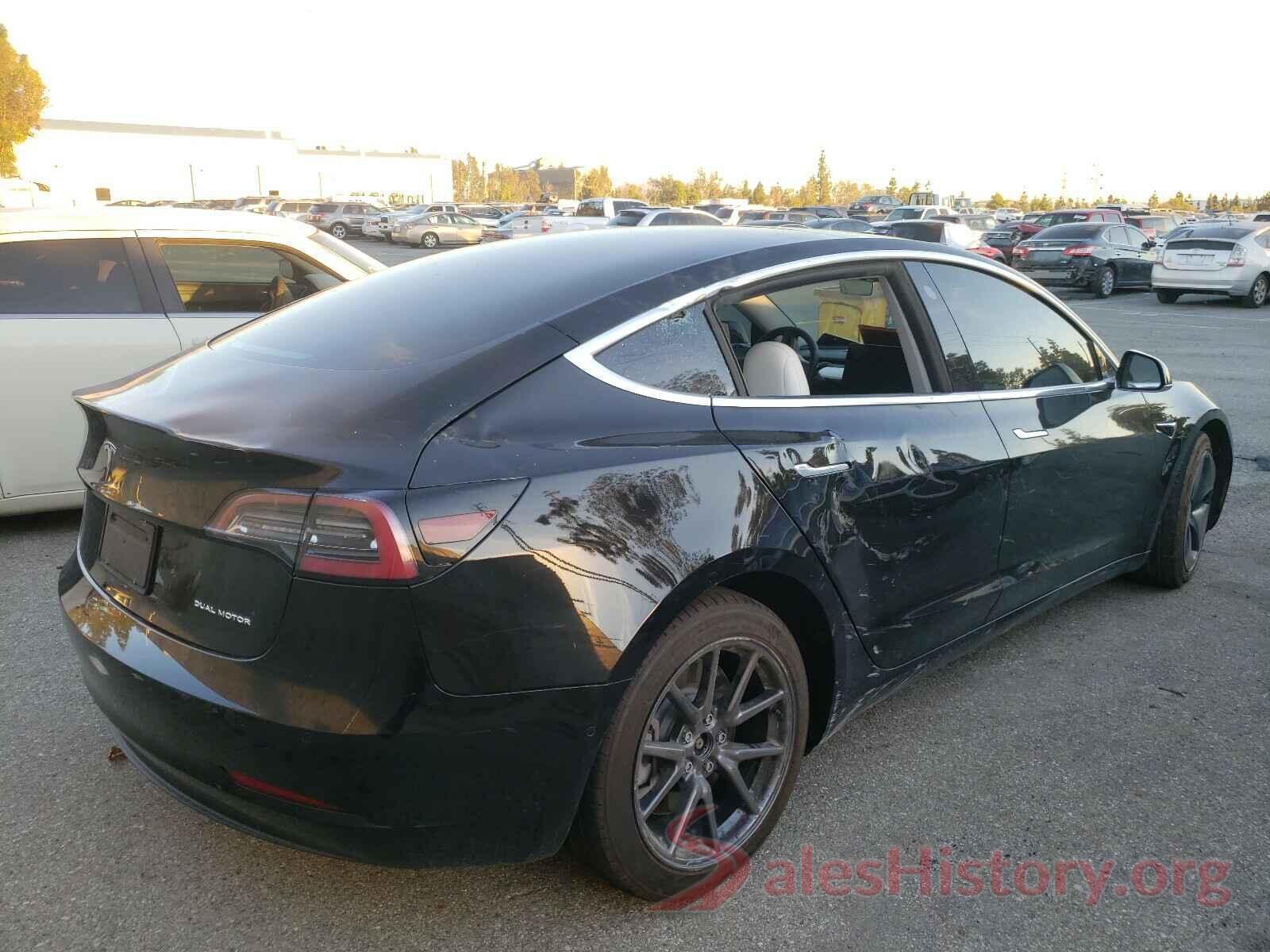 5YJ3E1EBXKF522184 2019 TESLA MODEL 3