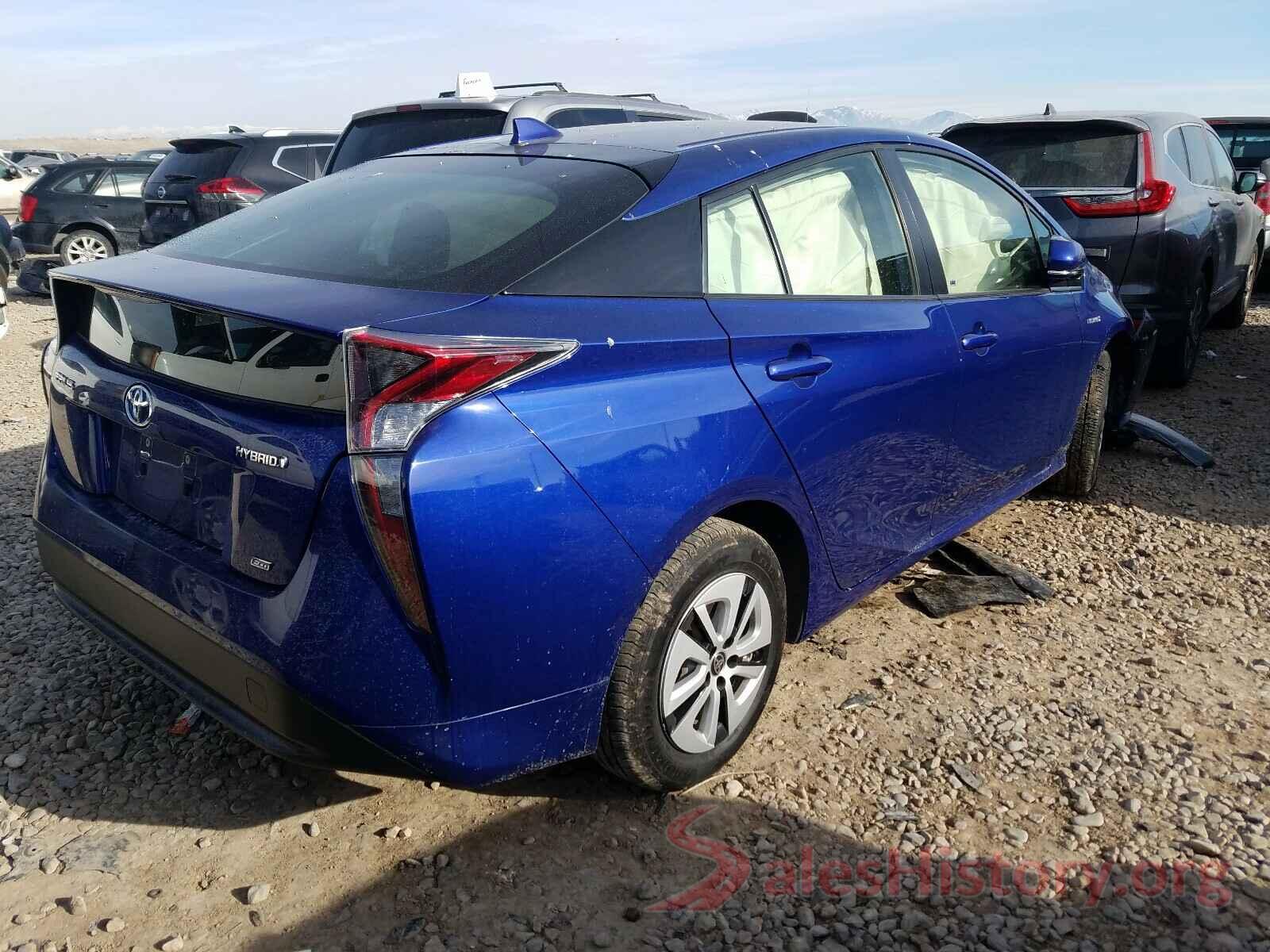 JTDKARFU9H3048370 2017 TOYOTA PRIUS