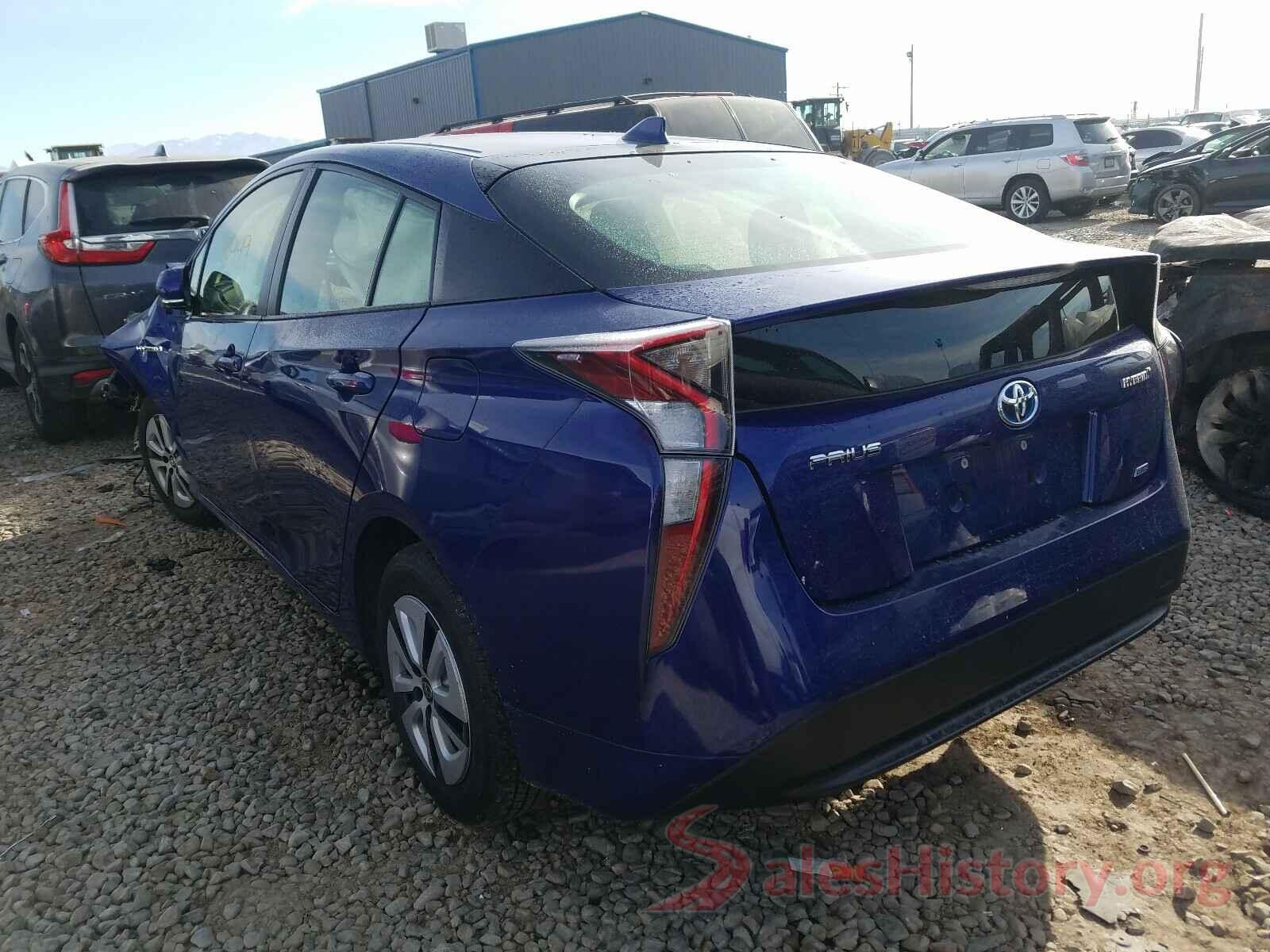 JTDKARFU9H3048370 2017 TOYOTA PRIUS