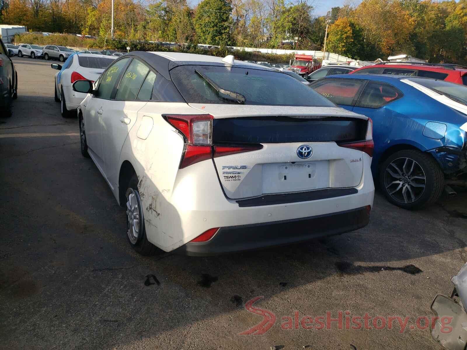 JTDL9MFUXM3025917 2021 TOYOTA PRIUS