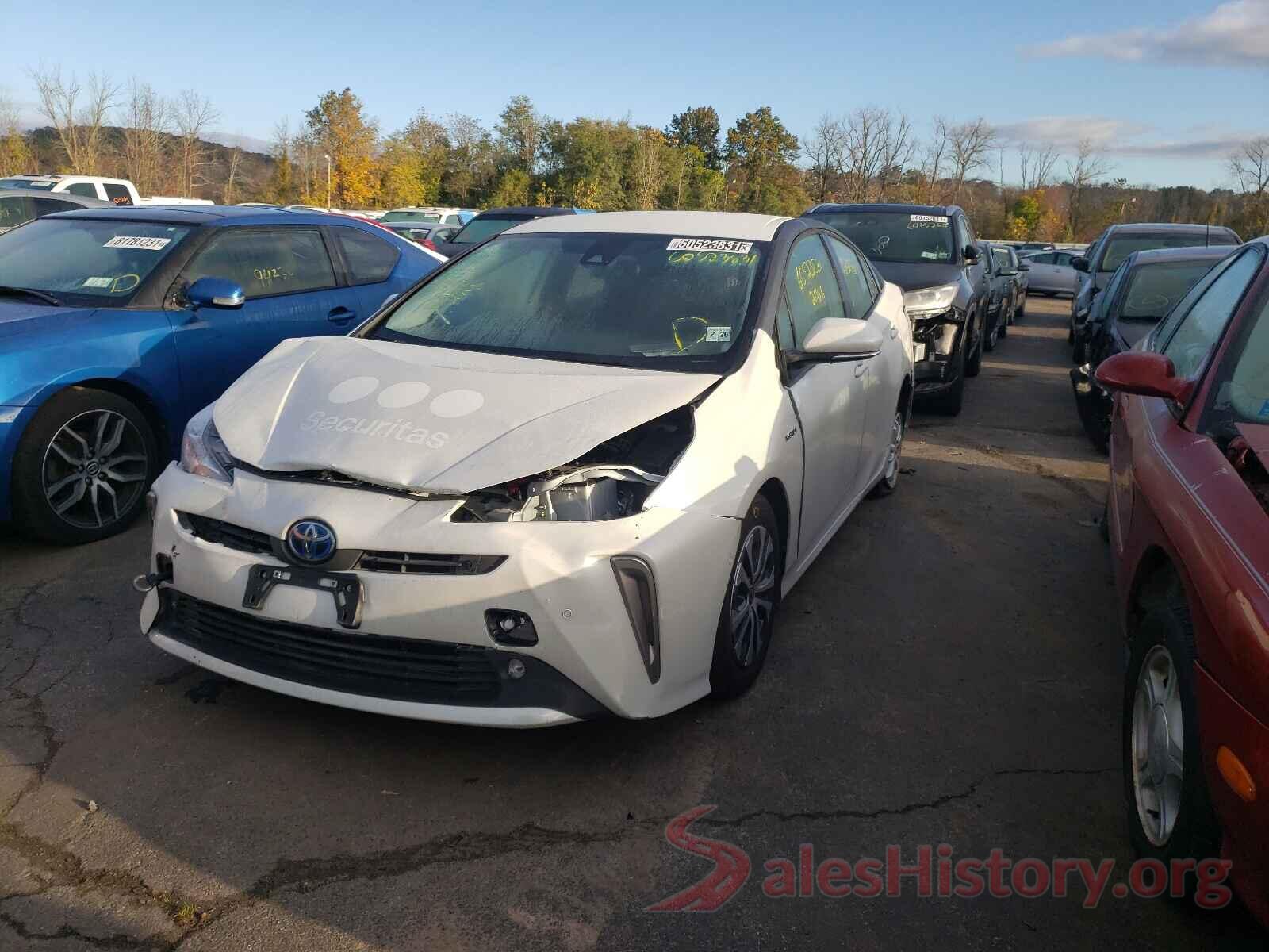 JTDL9MFUXM3025917 2021 TOYOTA PRIUS