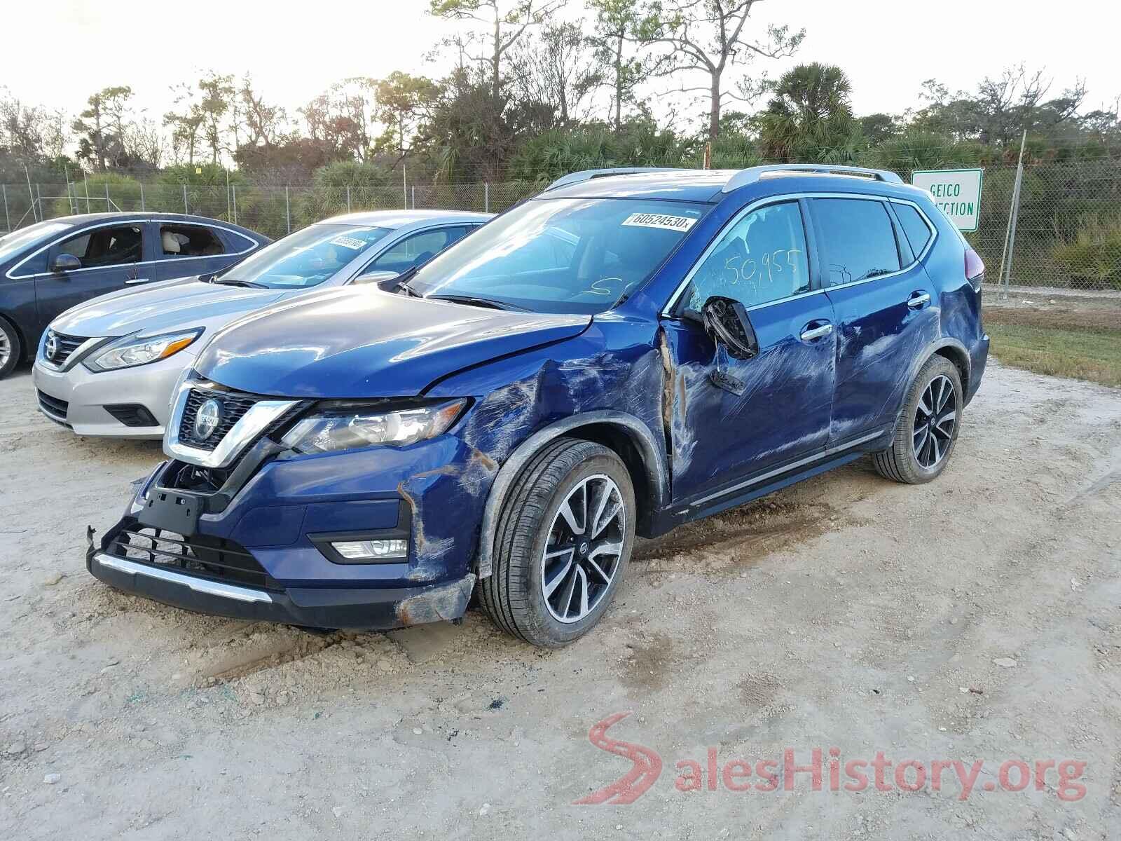 5N1AT2MT1KC821262 2019 NISSAN ROGUE