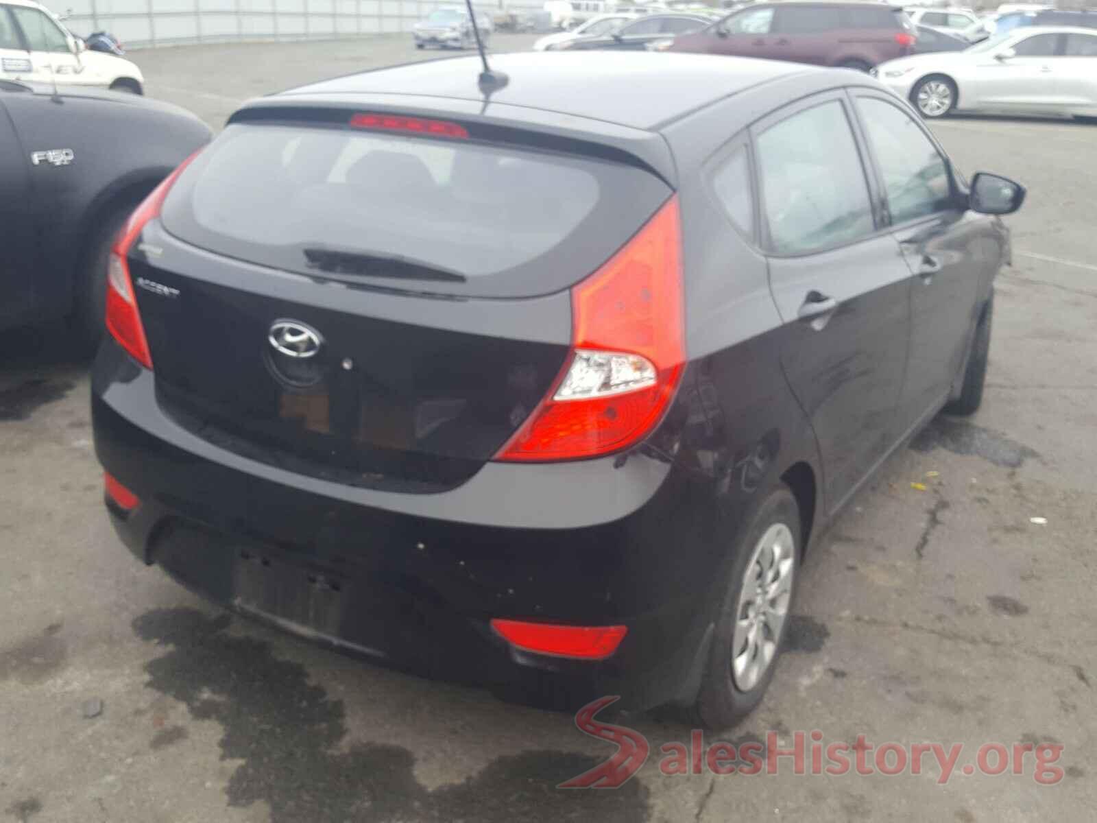 KMHCT5AEXGU239243 2016 HYUNDAI ACCENT